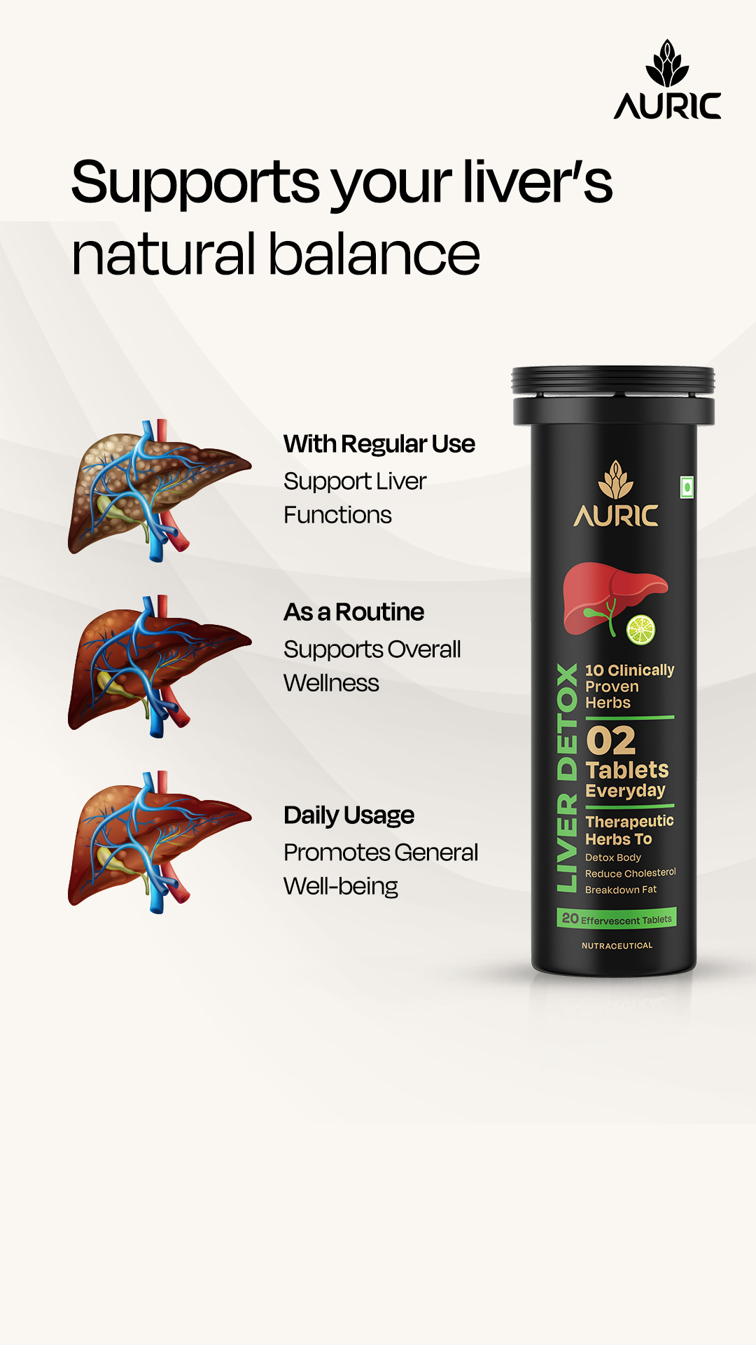 Auric Facebook ad
