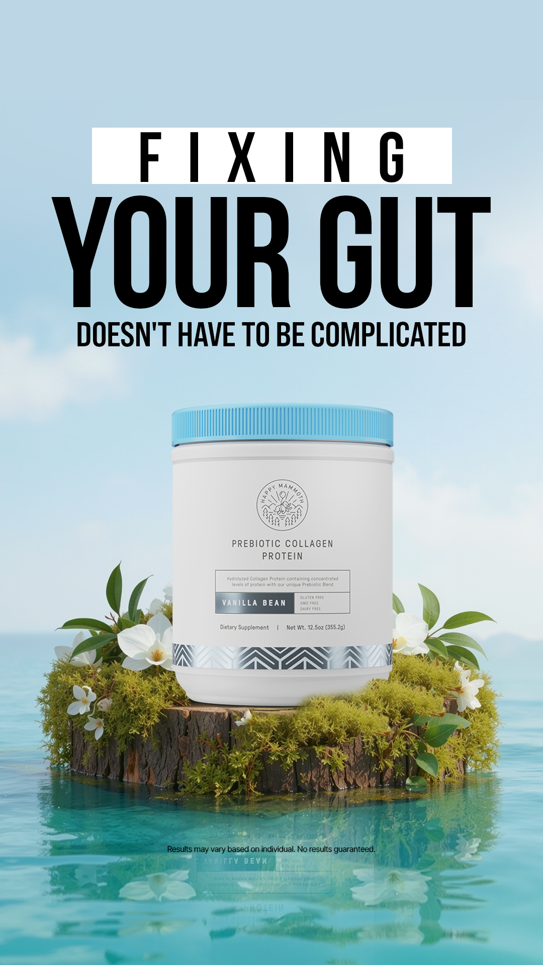 Happy Mammoth Facebook ad