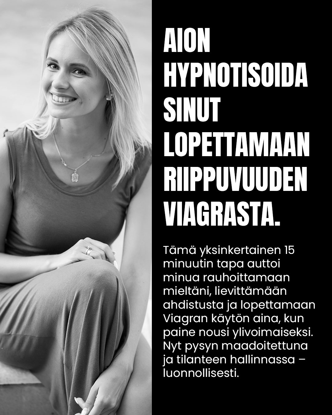 Hypnotherapist - Dr. Edward Miller Facebook ad