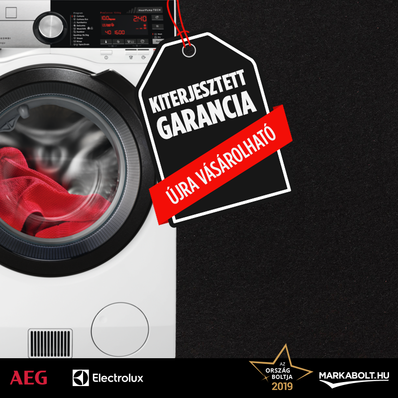 Márkabolt.hu Facebook ad: AEG, Electrolux, Zanussi webáruház