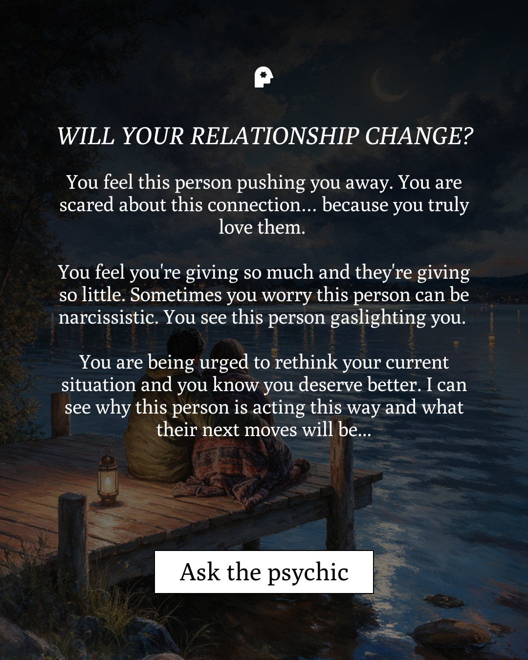 Your Relationship Advisor Facebook ad