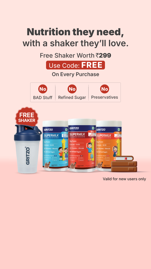 Gritzo - Personalized Nutrition For Your Child Facebook ad from Jul 17, 2026