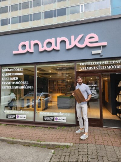 Ananke Mööbel Facebook ad: Eritellimusmööbel Anankest