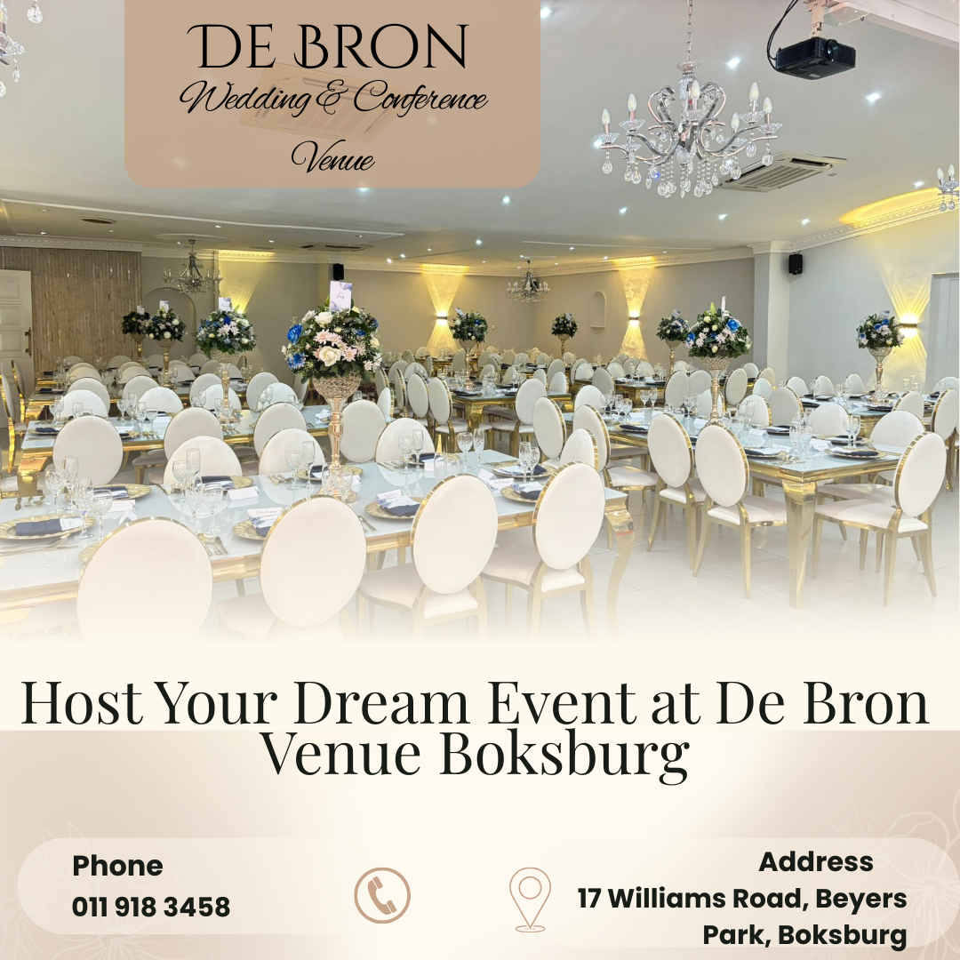 De Bron Wedding & Conference Venue Facebook ad from Jul 12, 2025