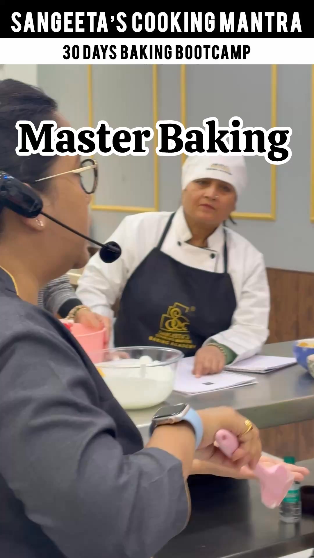 SCM Baking Academy Facebook ad: Turn Your Baking Passion Into High income /Month