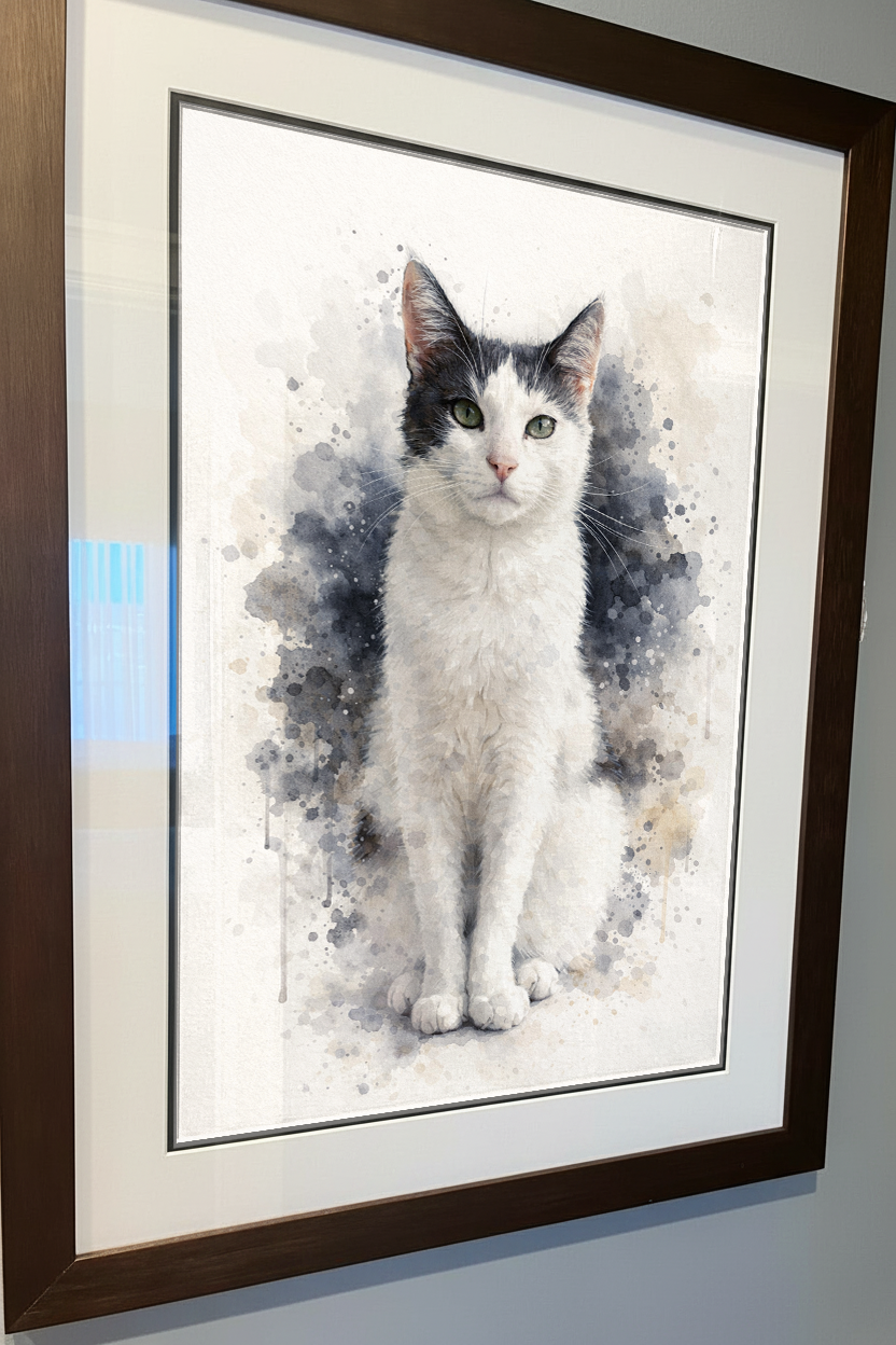 Pet Printed Facebook ad: Personalized Poster