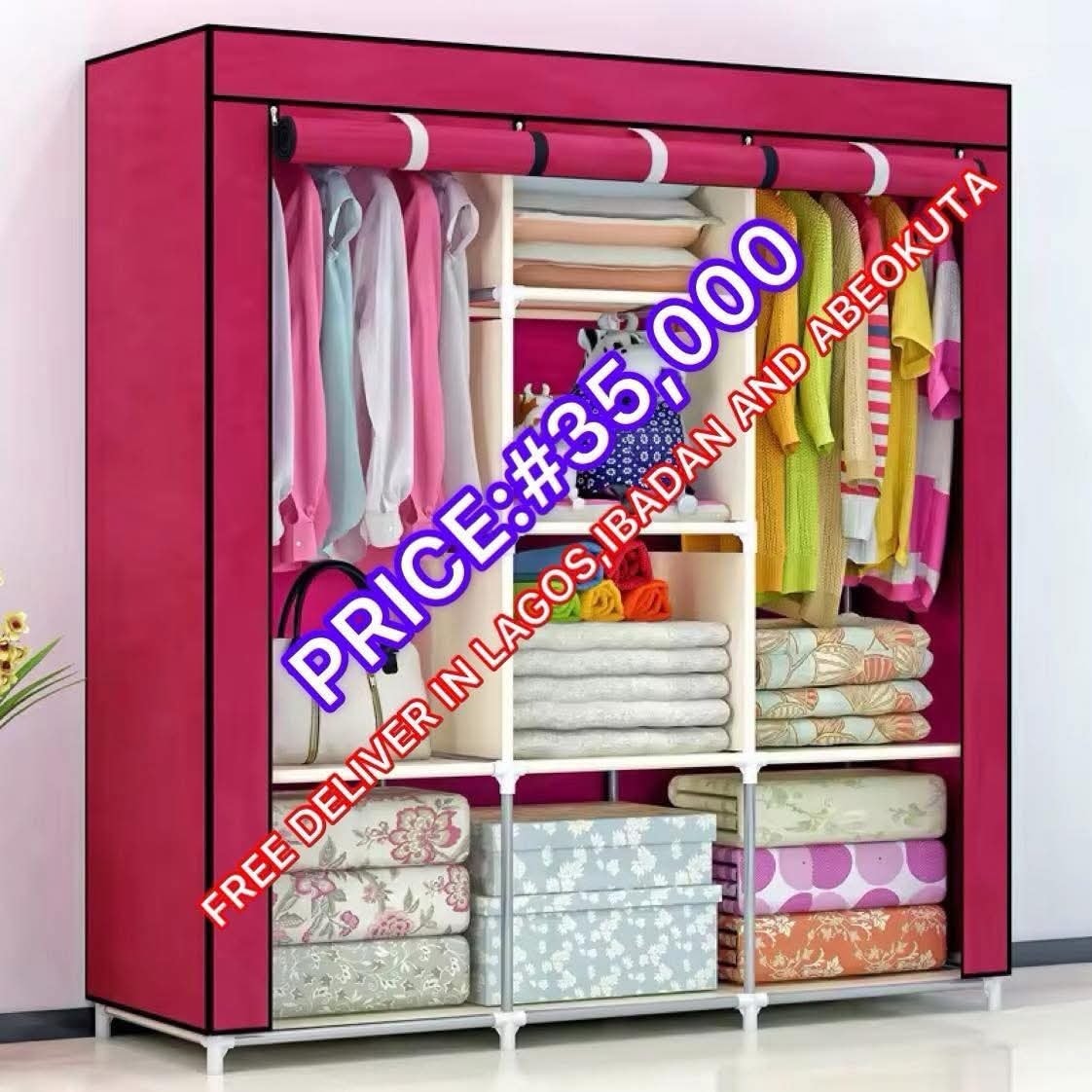 General Merchandise by Slick Facebook ad: STORAGE WARDROBE +FREE DELIVERY