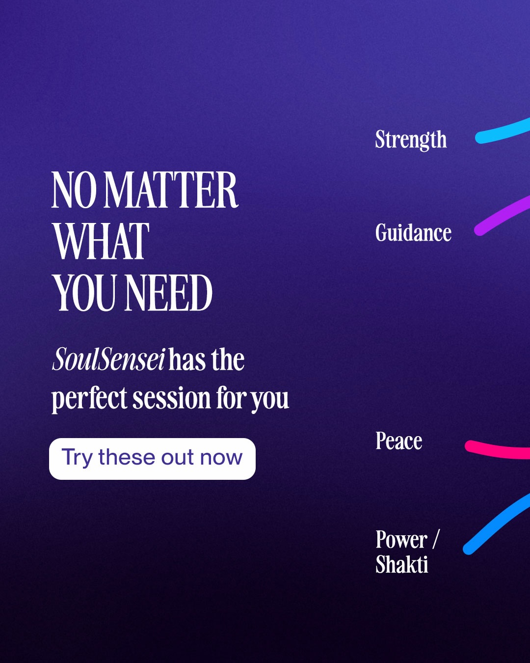 SoulSensei Facebook ad
