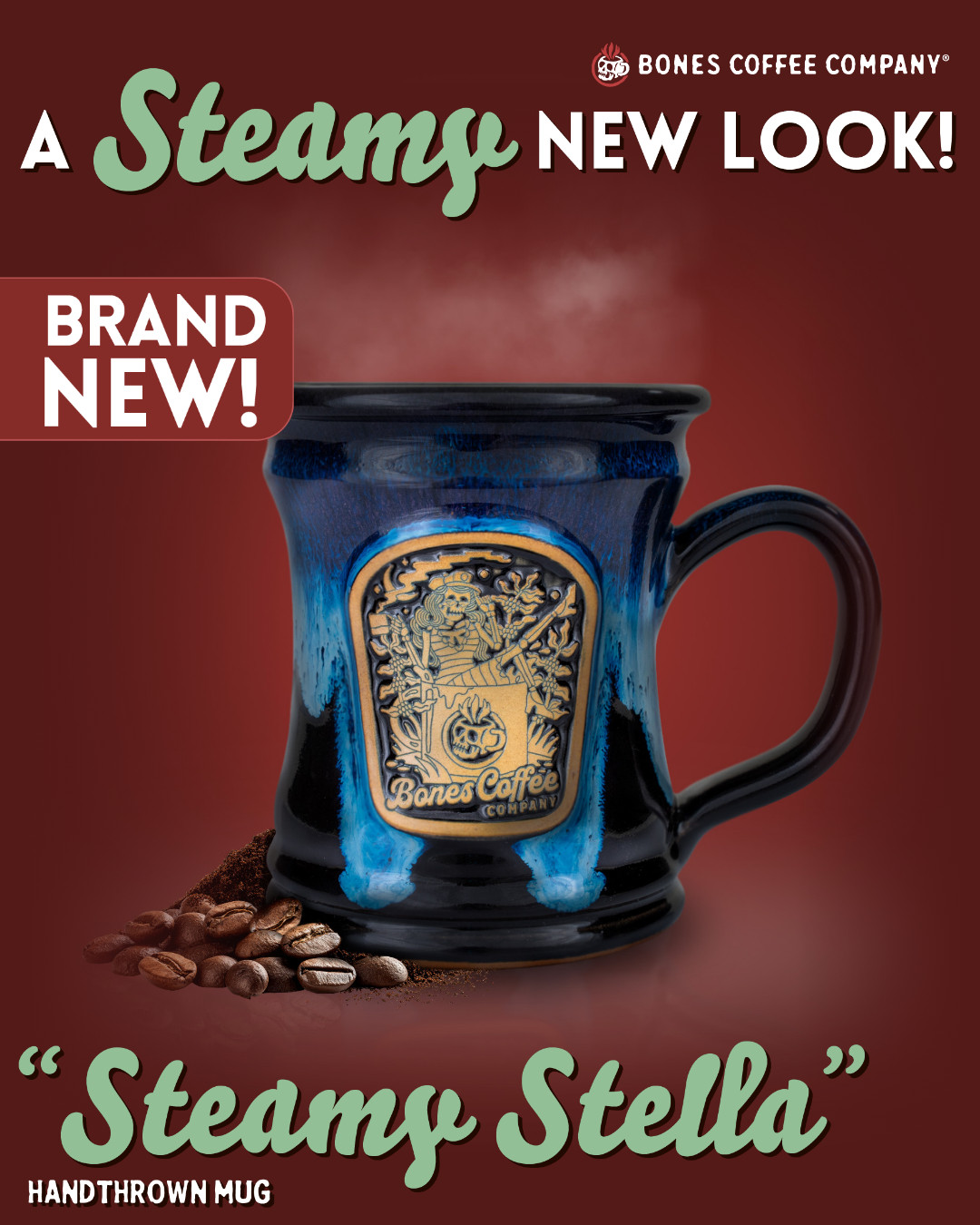 Bones Coffee Company Facebook ad