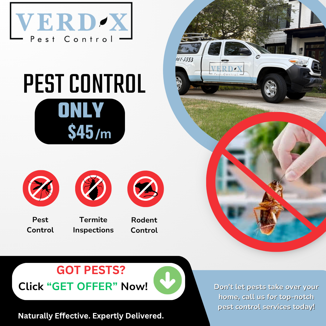 VerdX Pest Control Facebook ad