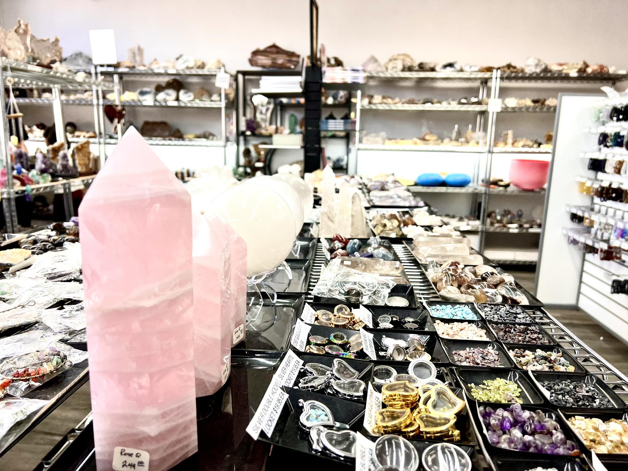 Crystal Gallery El Paso Gem Center Facebook ad: Discover the Natural Beauty at The Crystal Gallery!
