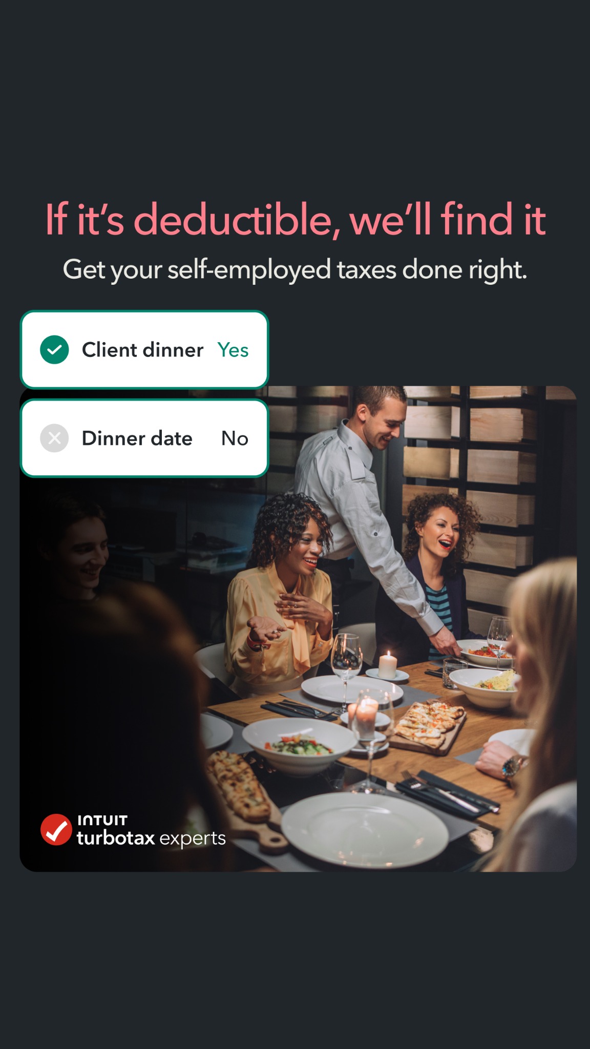 Intuit TurboTax Facebook ad