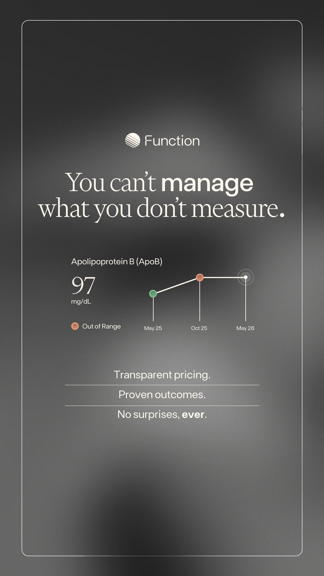 Function Health Facebook ad