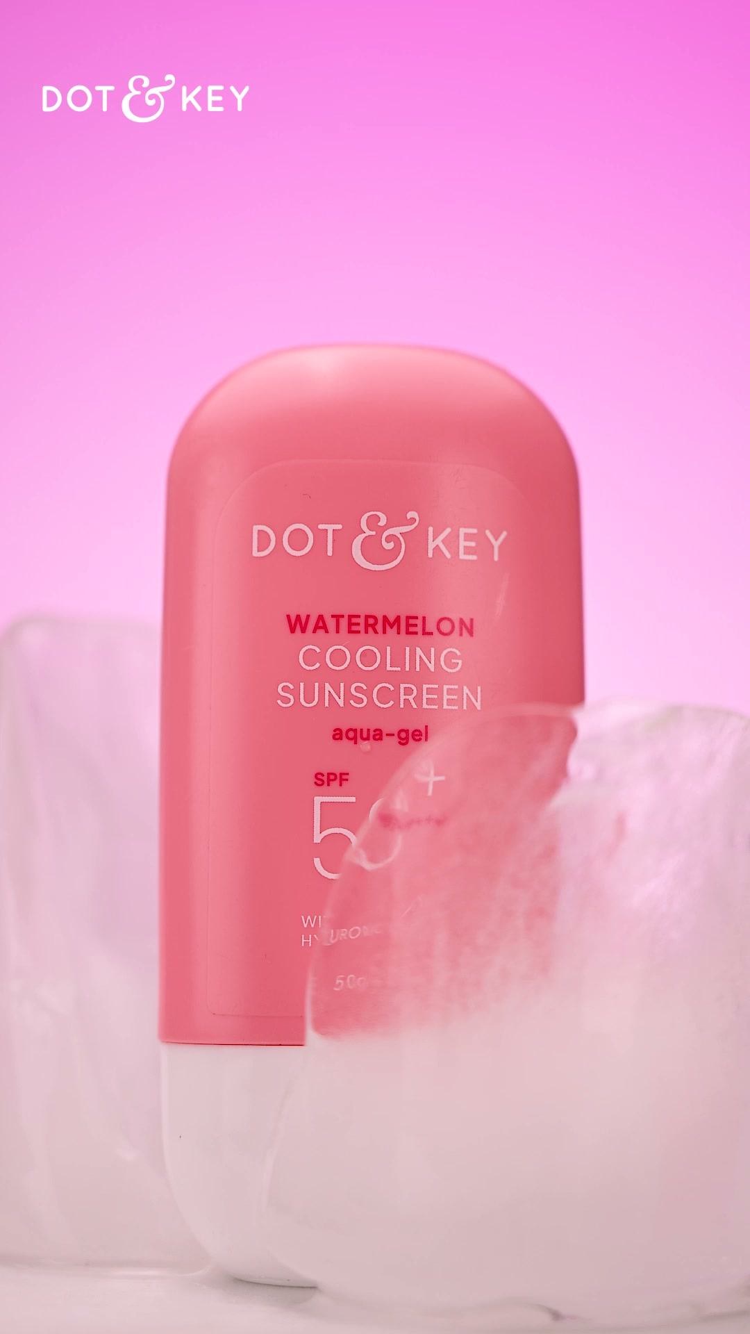 Dot & Key Facebook ad: SPF 50+ Oily Skin Sunscreen