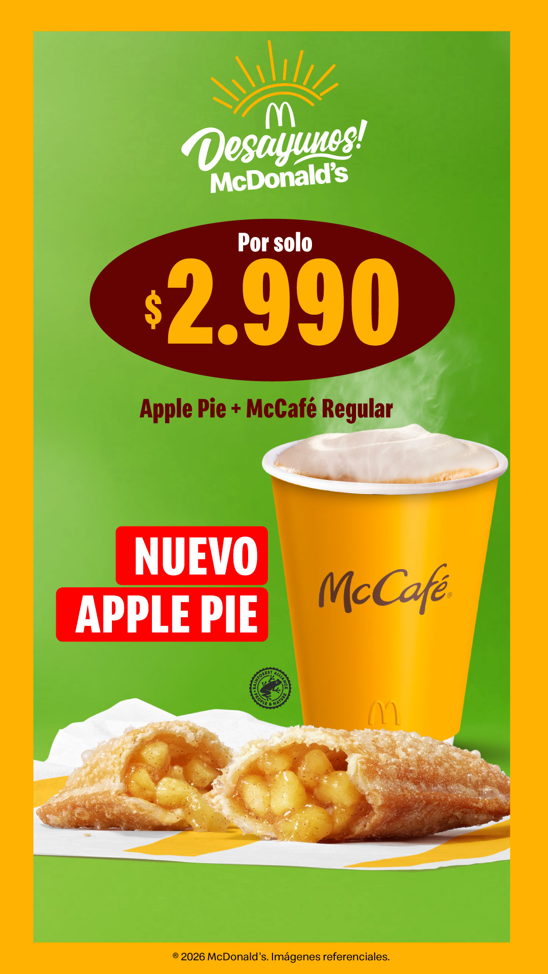 McDonald's Facebook ad