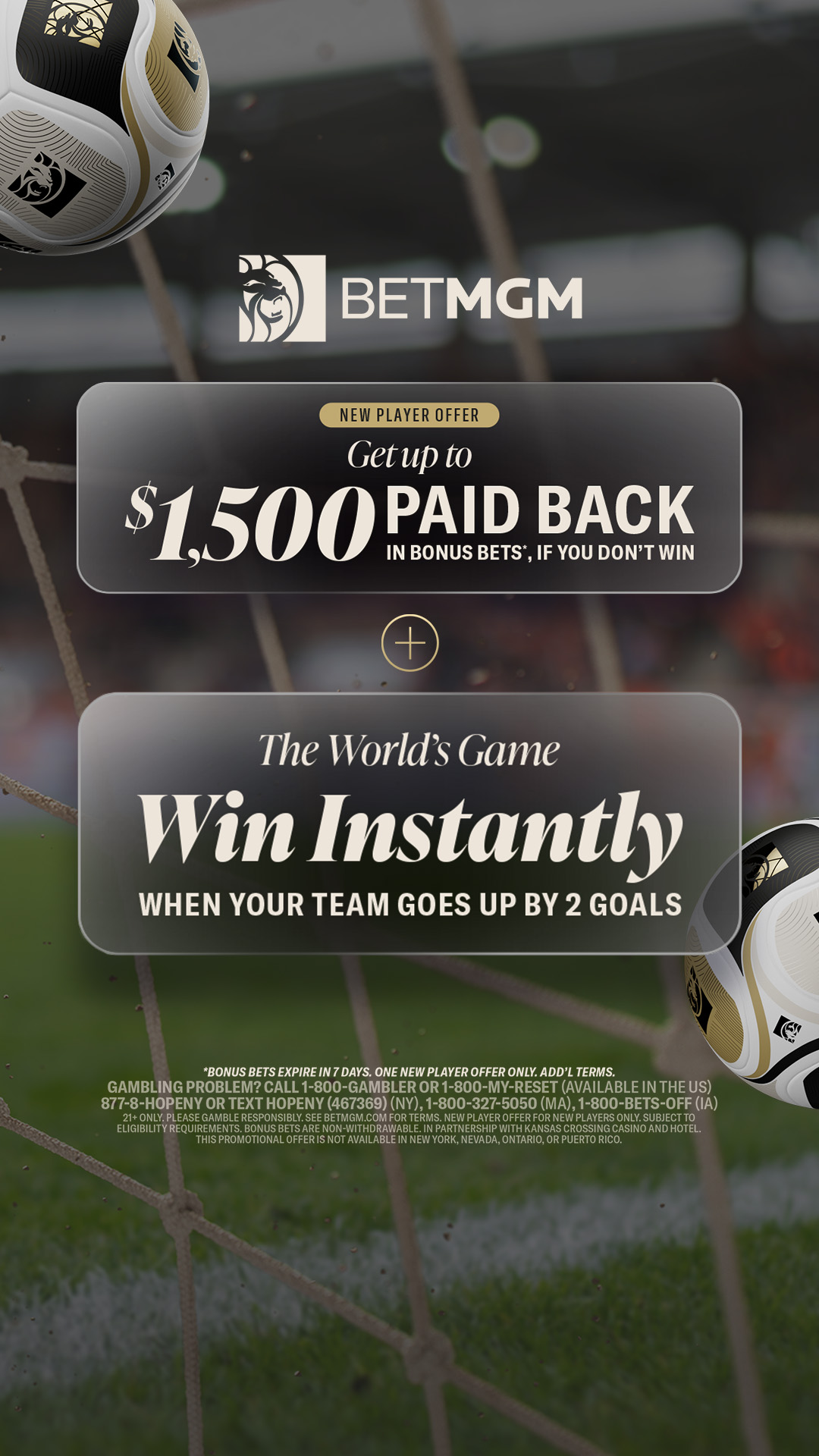 BetMGM Facebook ad