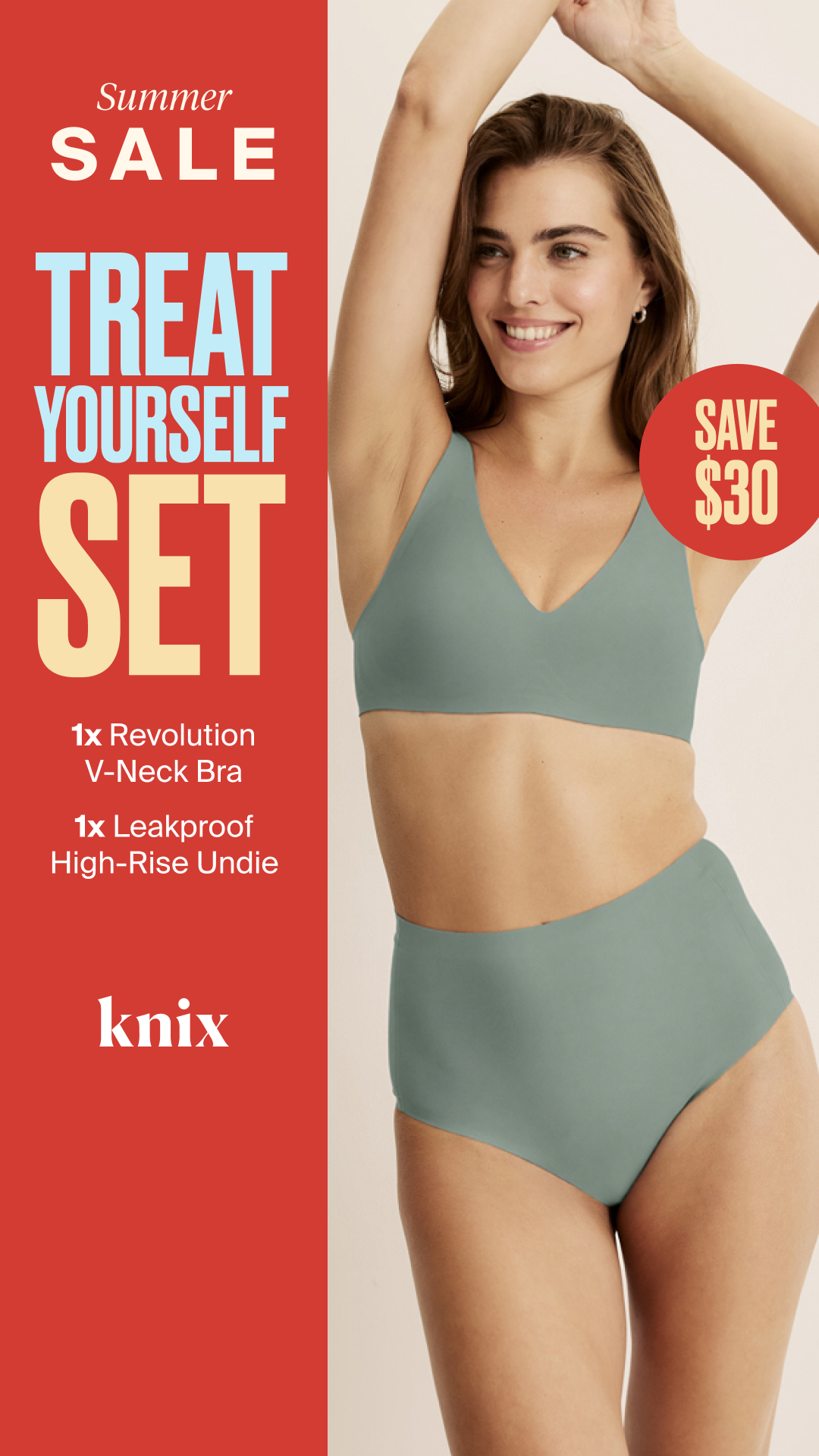 Knix Facebook ad