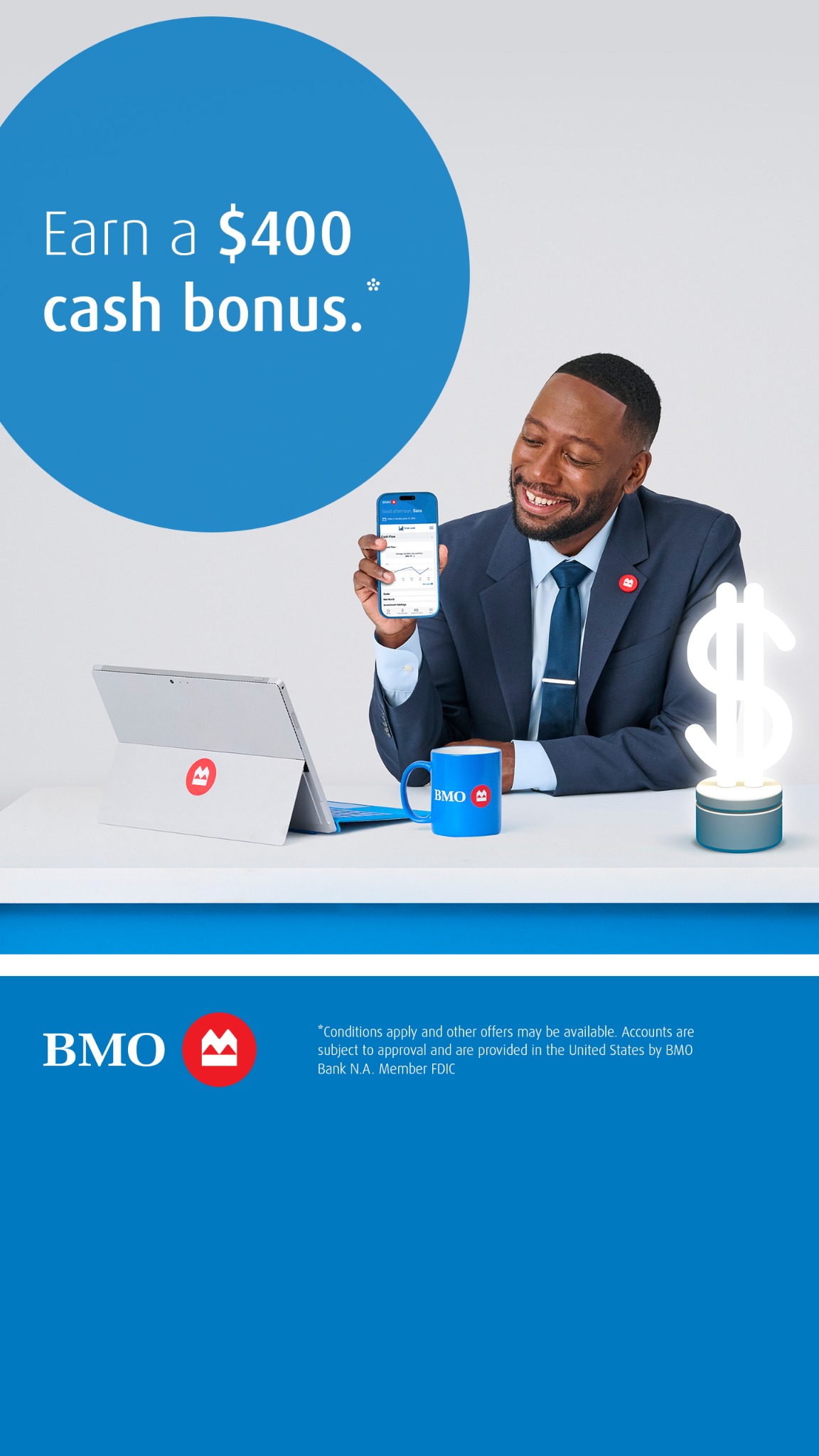 BMO U.S. Facebook ad
