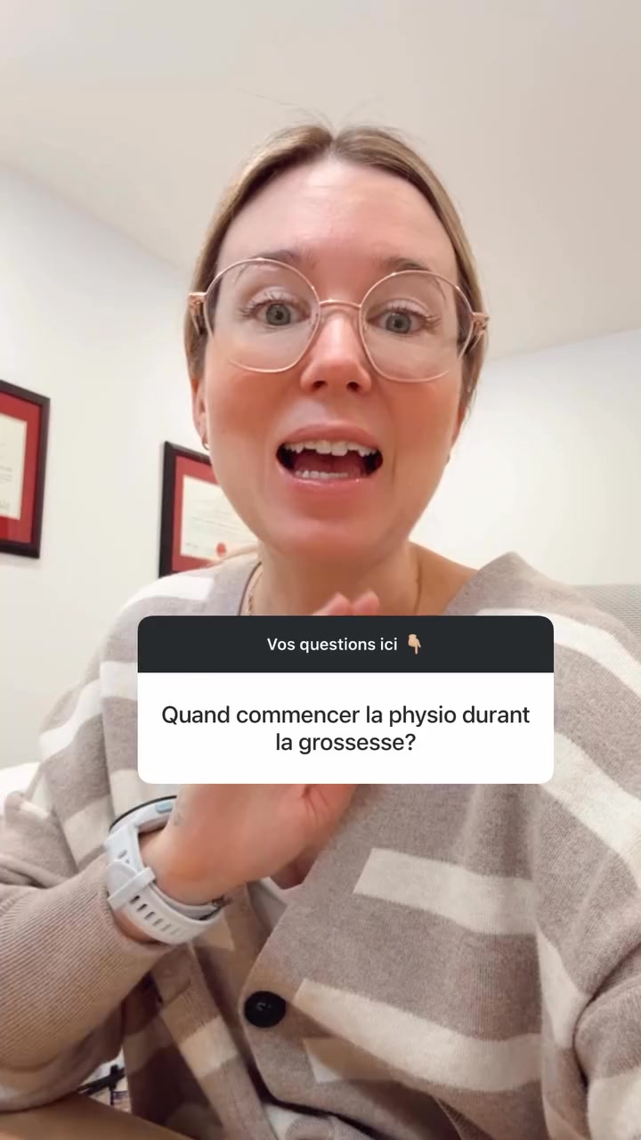 Pelvie Physio Facebook ad: Préparation périnéale en ligne