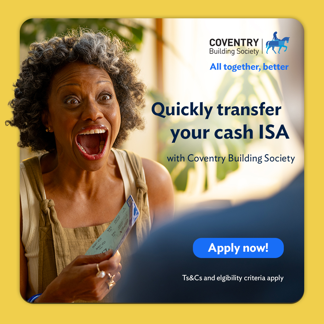Coventry Building Society Facebook ad: At Coventry Building Society, we typically complete…