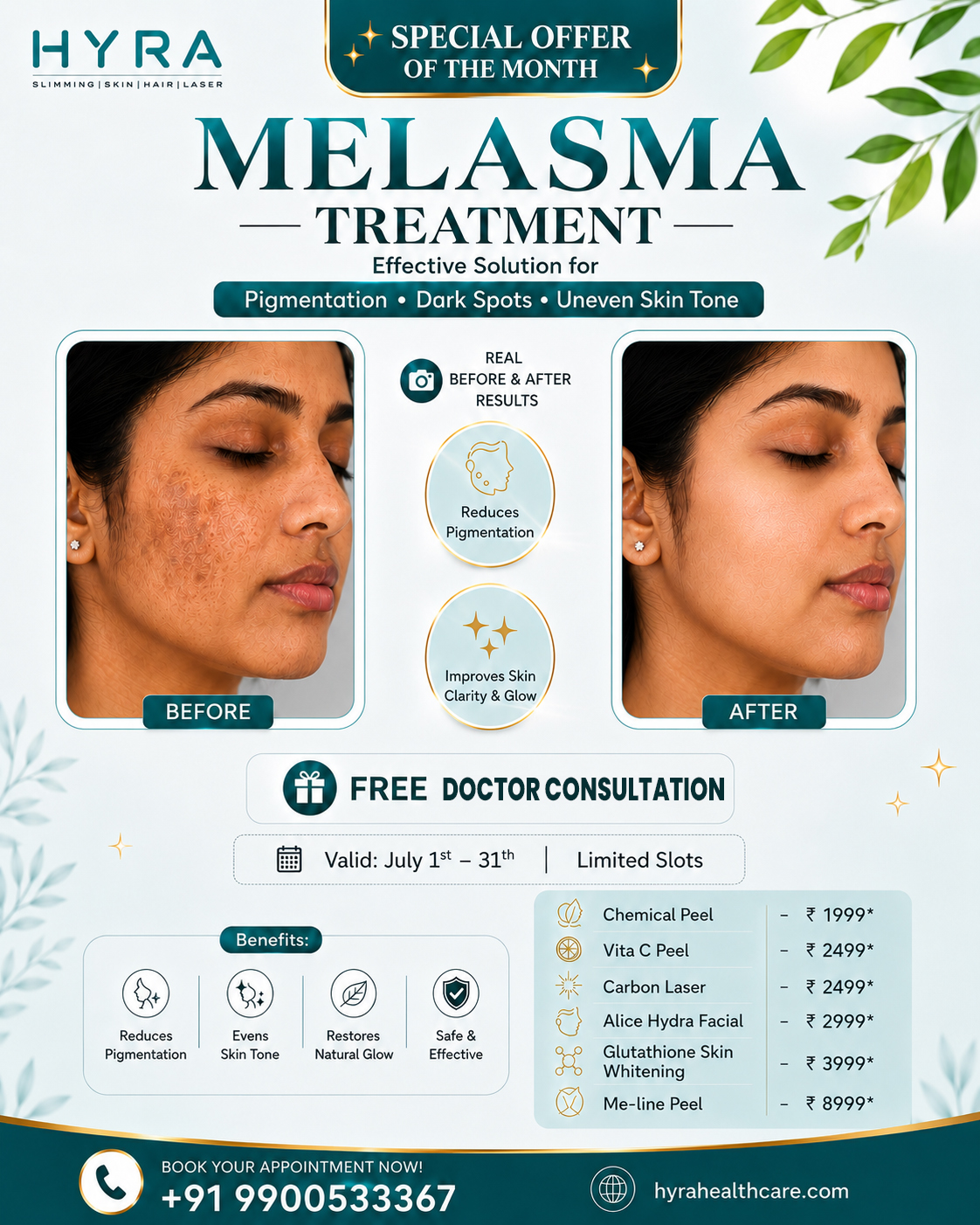 Hyra Healthcare Facebook ad