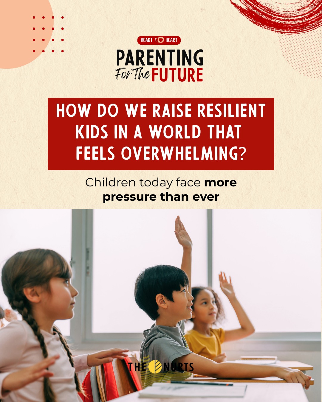 The Nurts Facebook ad: Parenting today means helping our children not just…