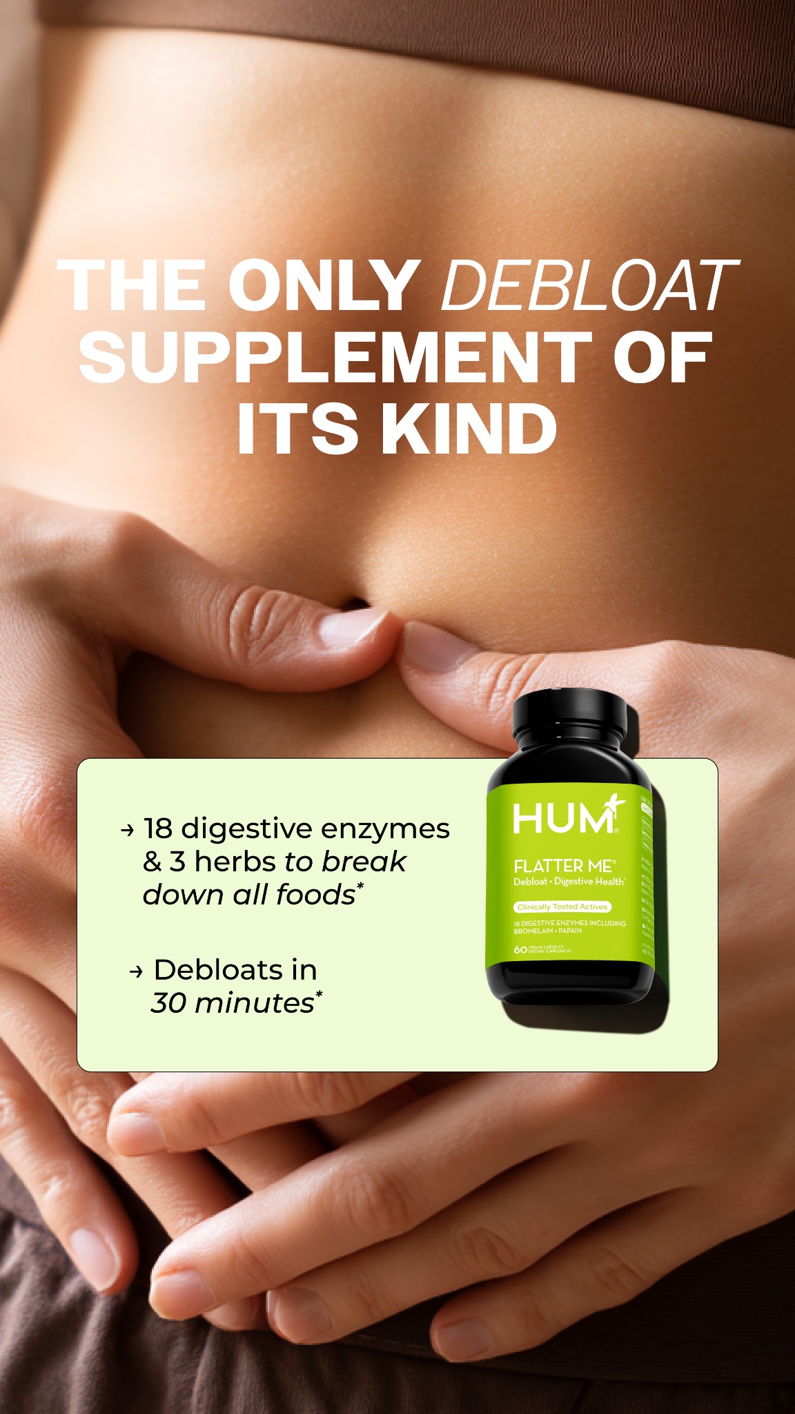 HUM Nutrition Facebook ad