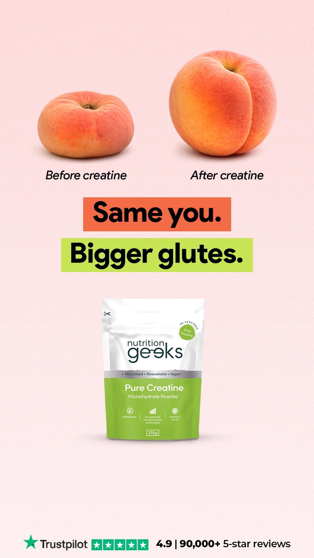 Nutrition Geeks Facebook ad