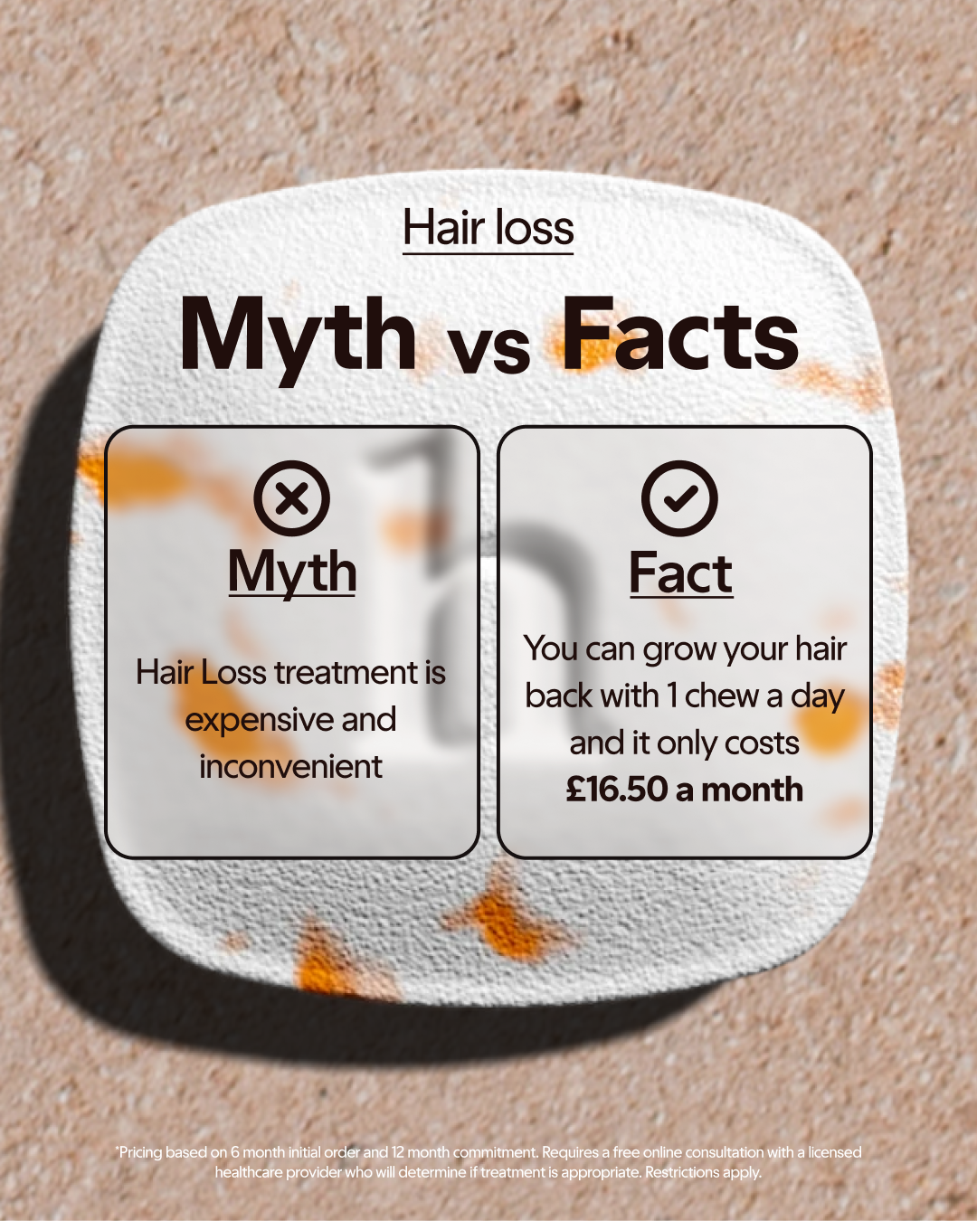 hims Facebook ad: Time to see the difference!