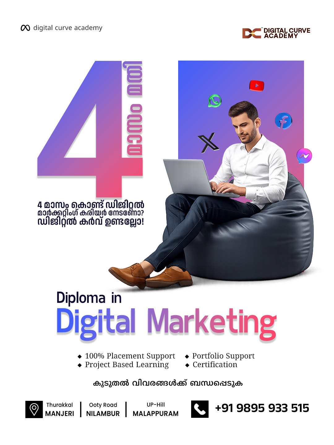 Digital Curve Academy Facebook ad