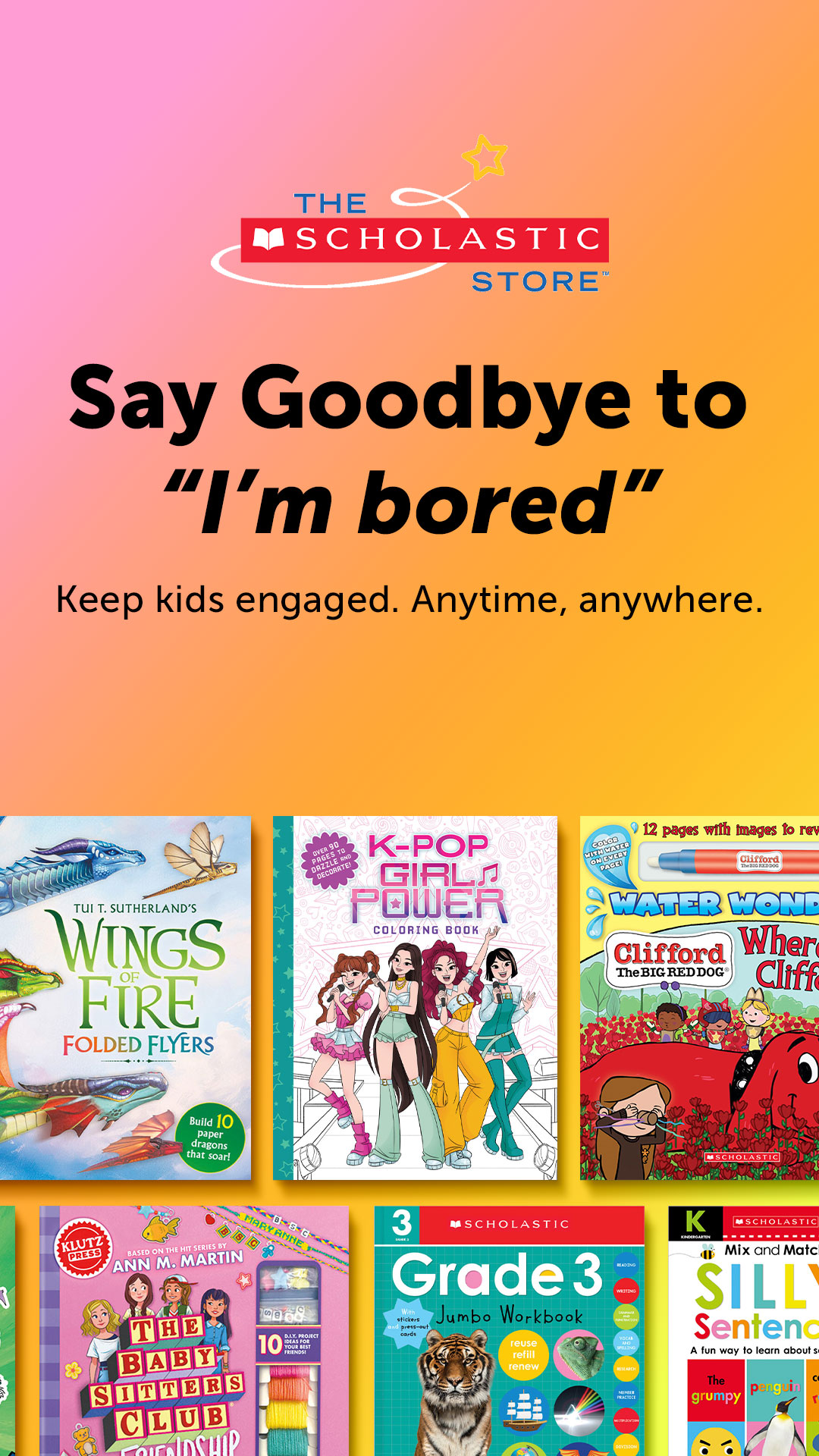 Scholastic Facebook ad from Jun 16, 2026