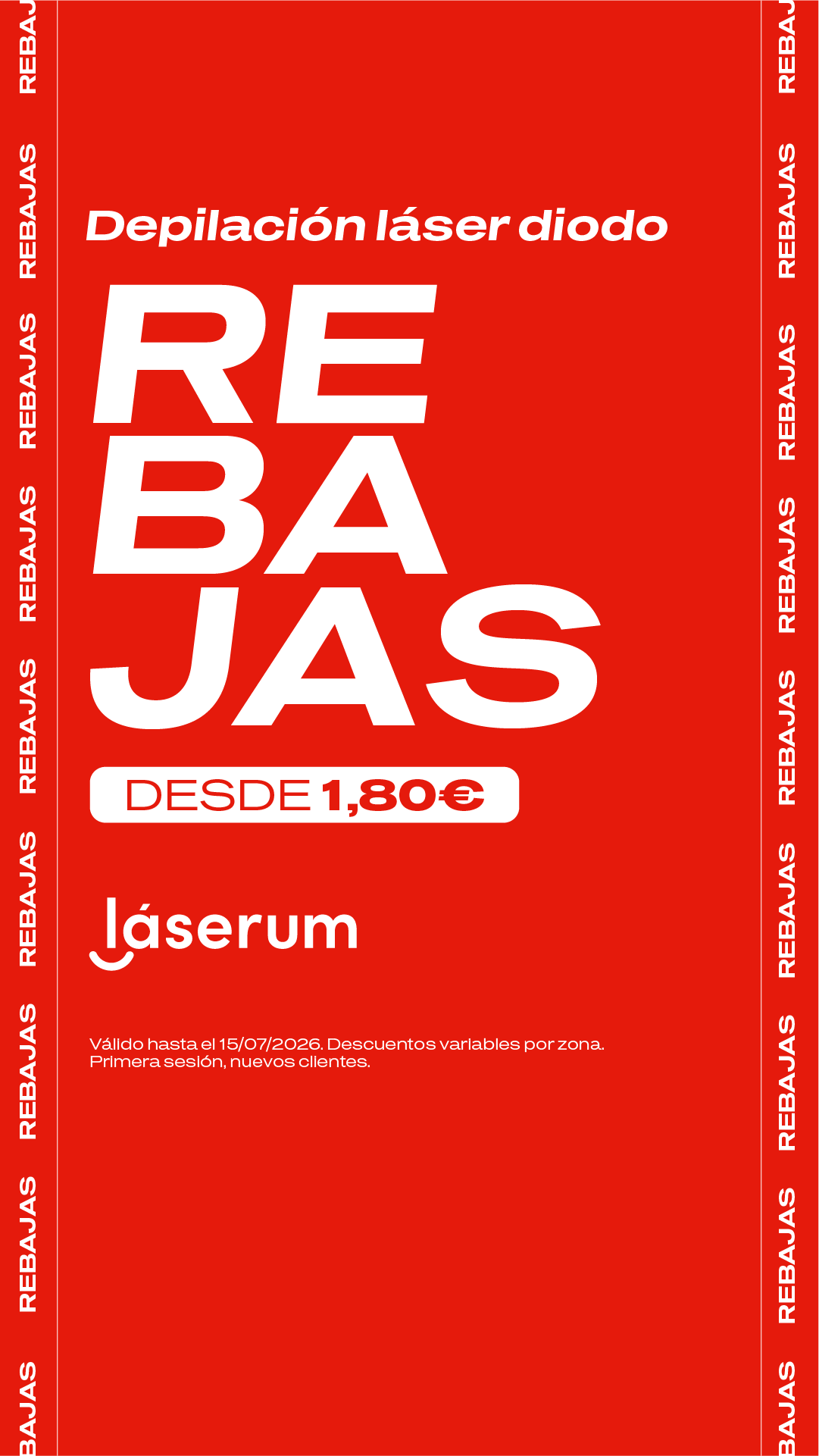 Láserum Facebook ad