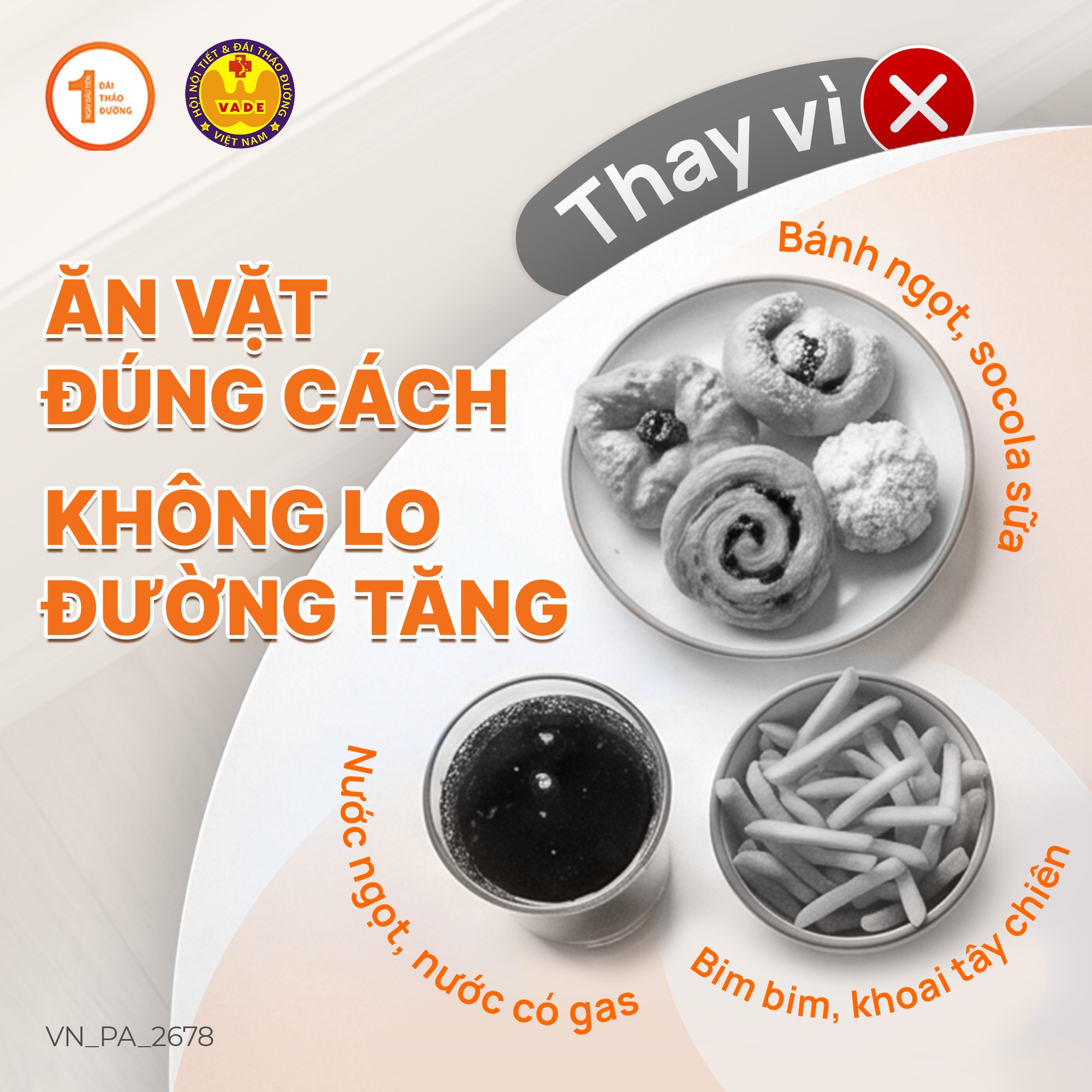 Ngày Đầu Tiên - Đái tháo đường Facebook ad