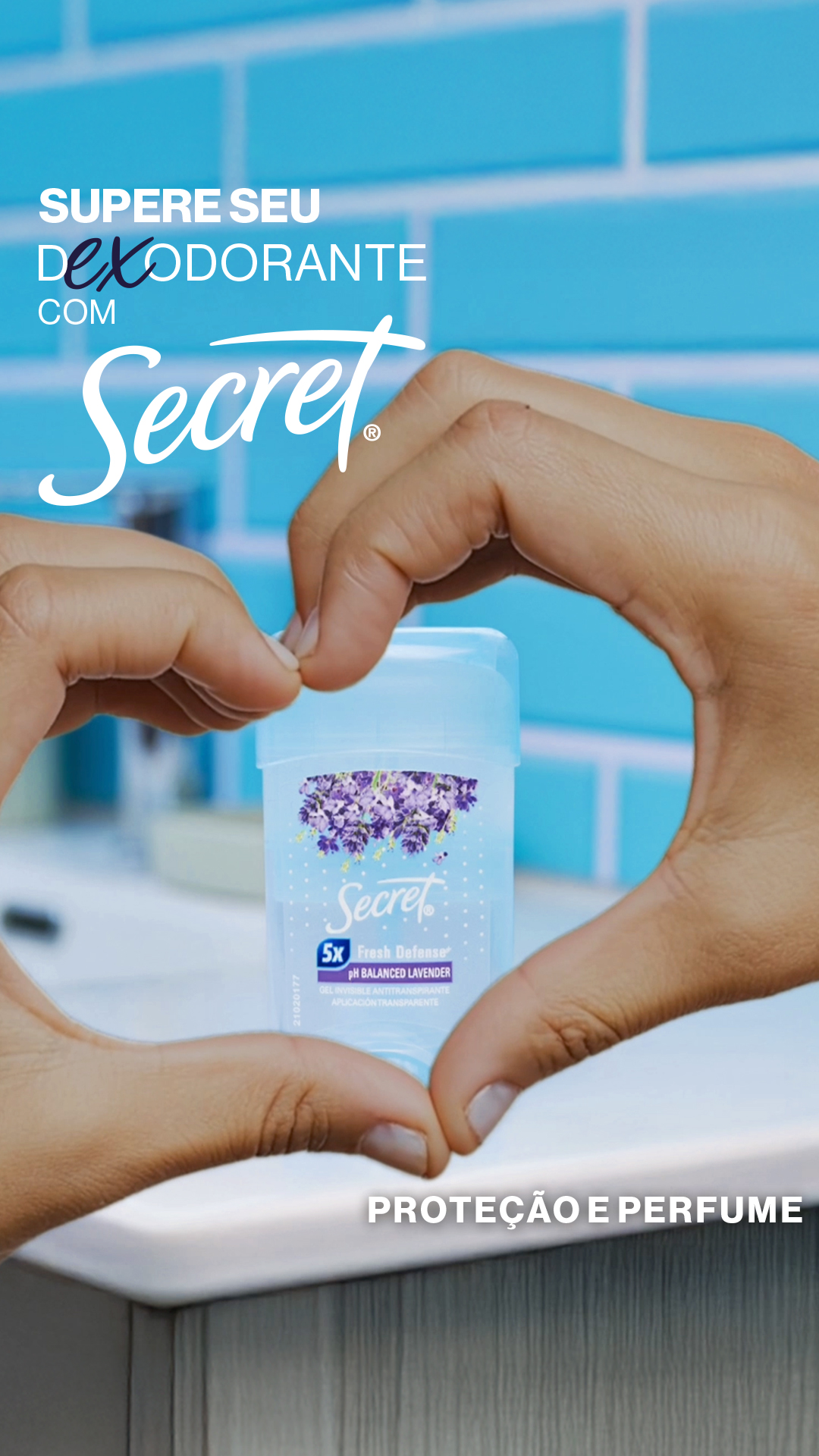 Secret Desodorantes Brasil Facebook ad from Jun 9, 2026