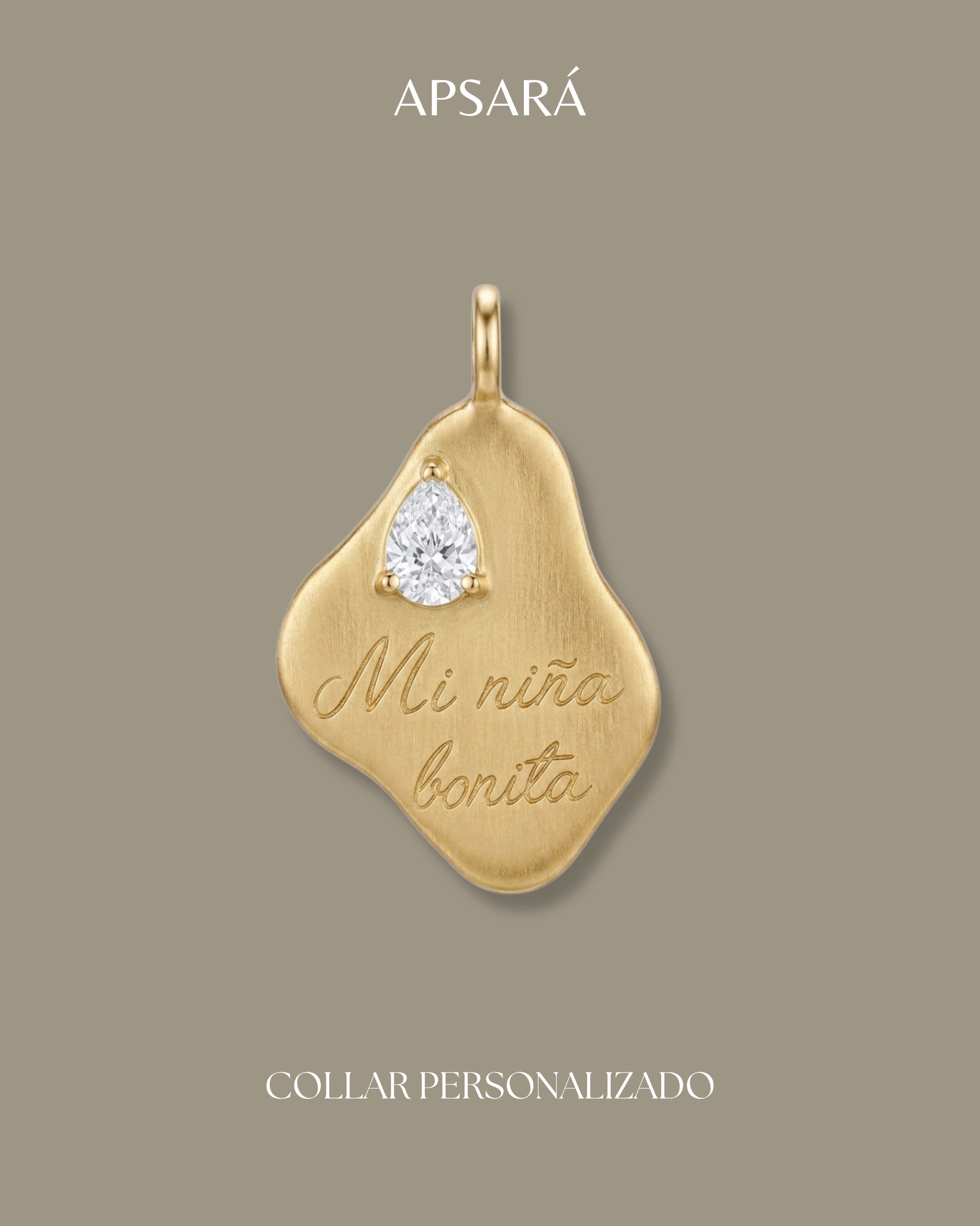 Apsará Joyería de autor Facebook ad: Medalla Aura / 17.05.26
