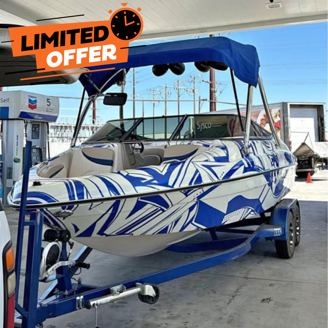 Powersport Loans Facebook ad: Easy Boat Financing