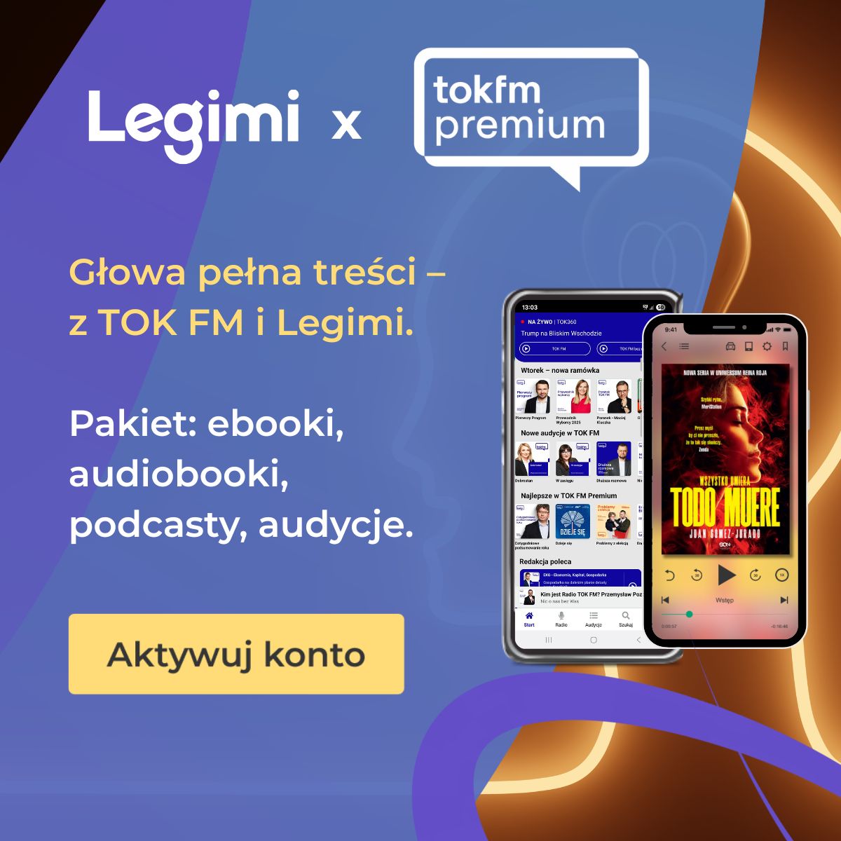 Legimi Facebook ad