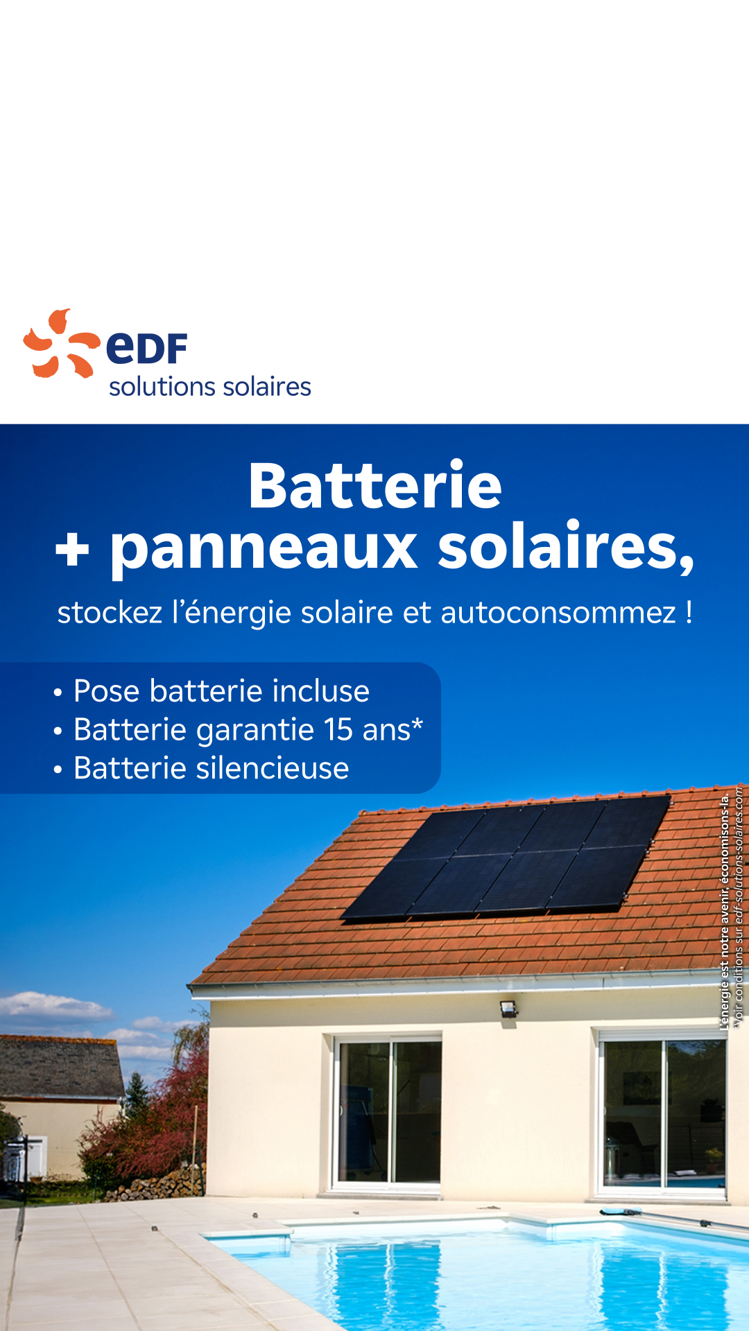 Mes offres EDF solutions solaires Facebook ad