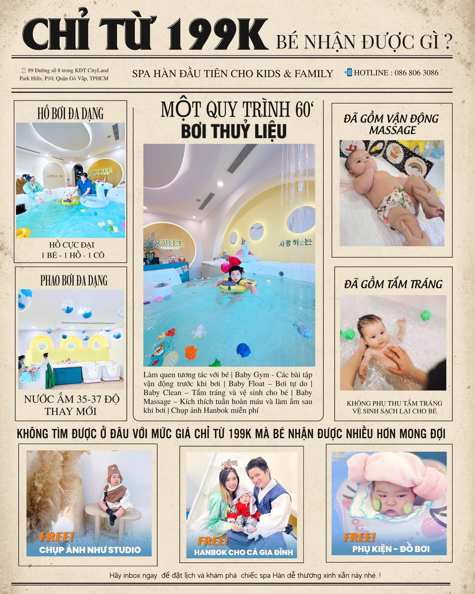 Boree Vietnam - Mom & Baby Spa Facebook ad