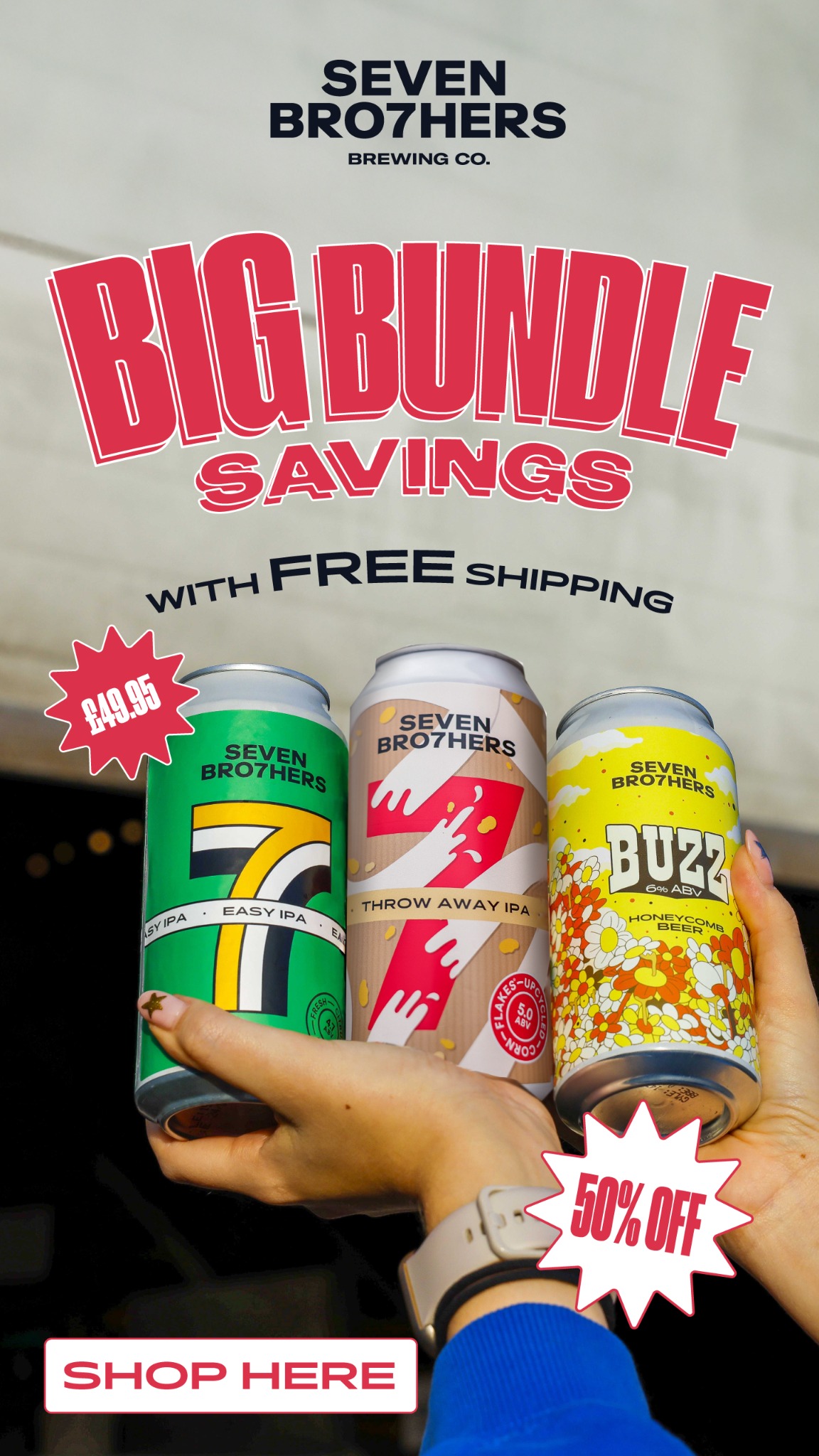 SEVEN BRO7HERS BREWERY Facebook ad