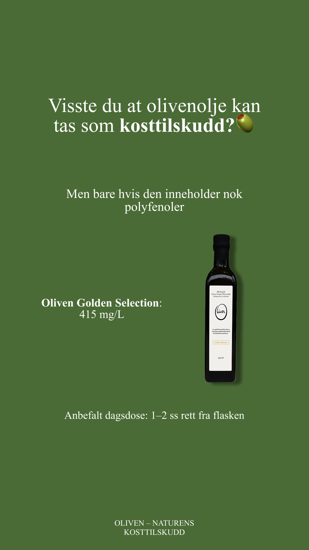 Oliven.no Facebook ad