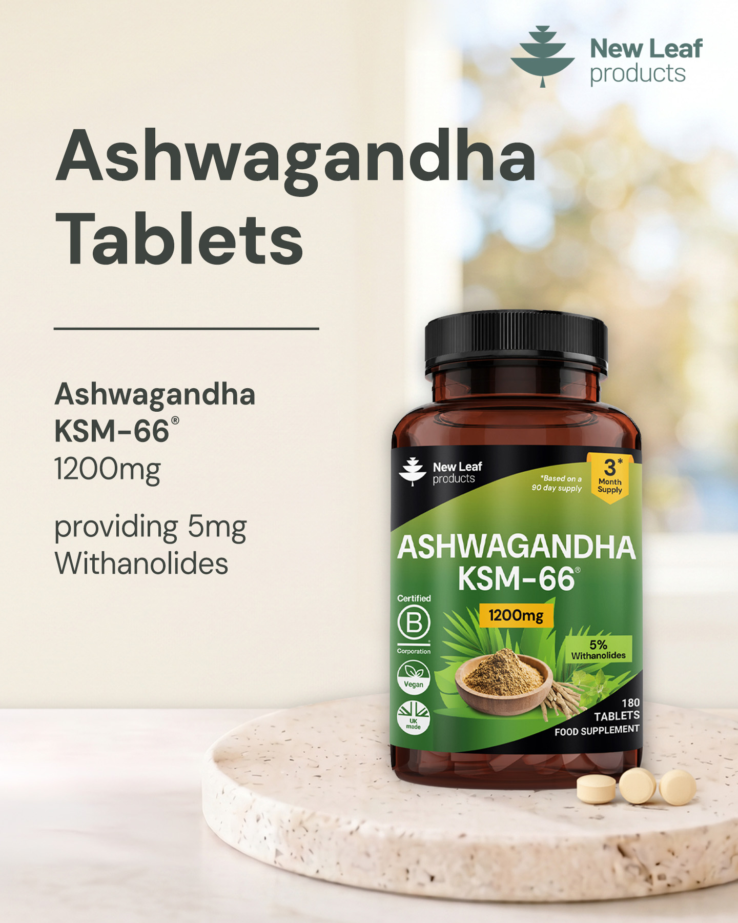 New-Leaf-Products.com Facebook ad