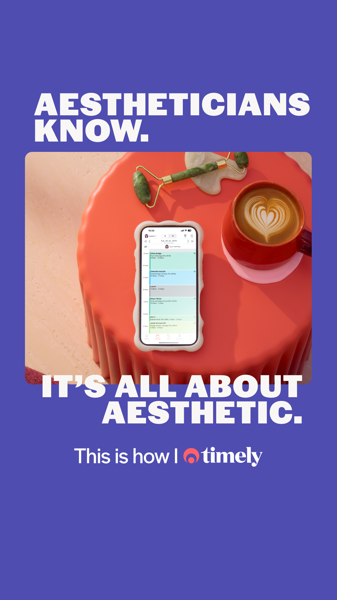 Timely Appointment Software Facebook ad