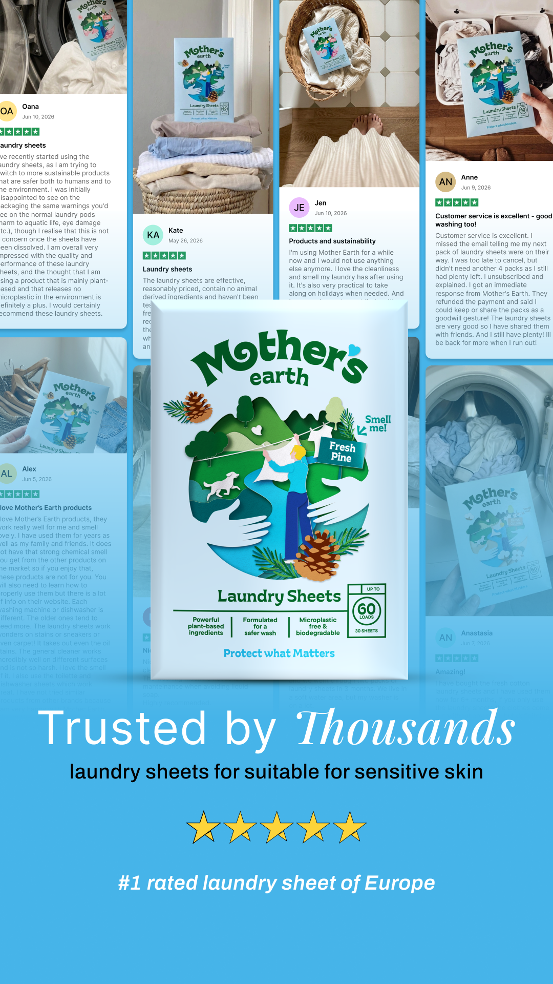 Mothers Earth Facebook ad