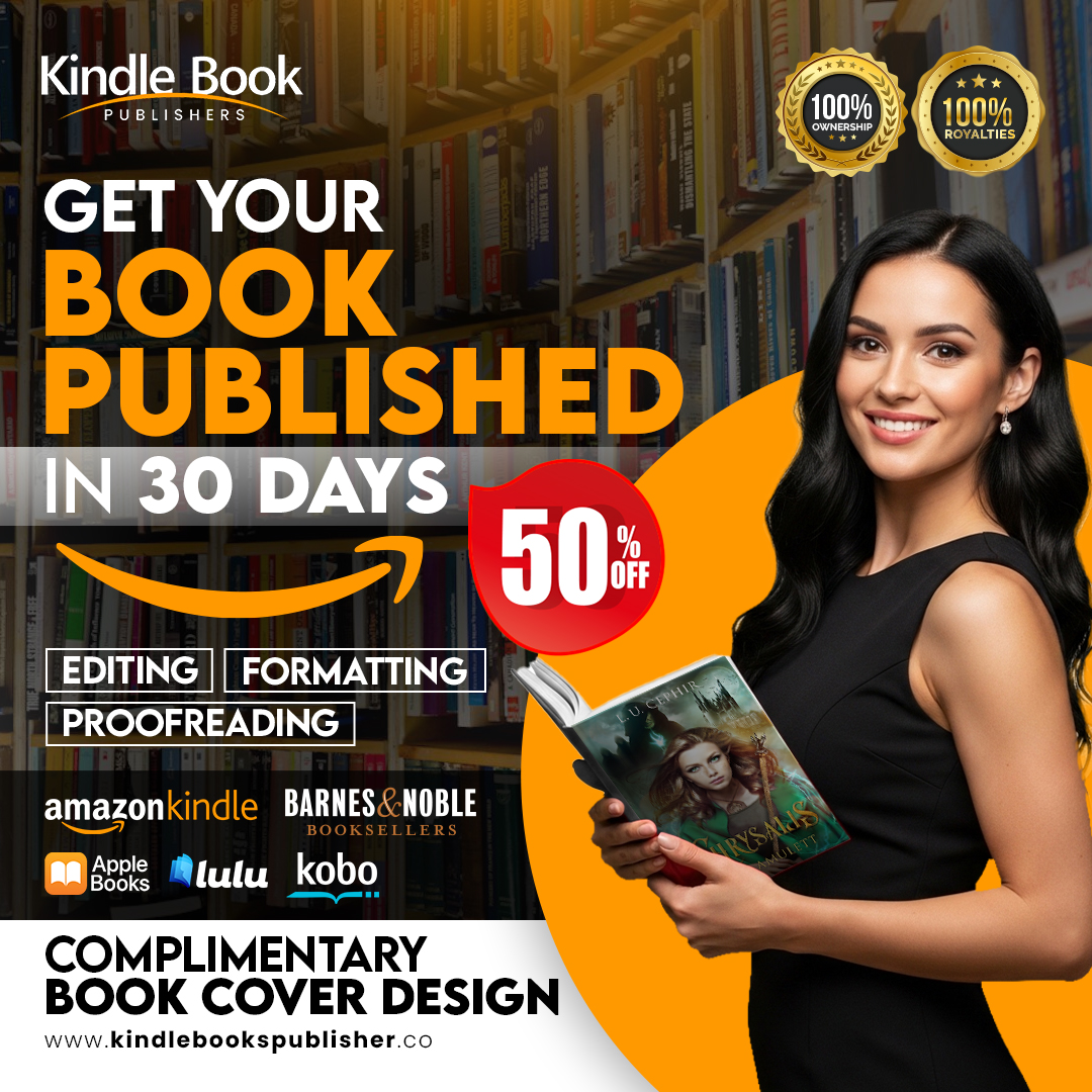 Kindle Books Publisher Facebook ad