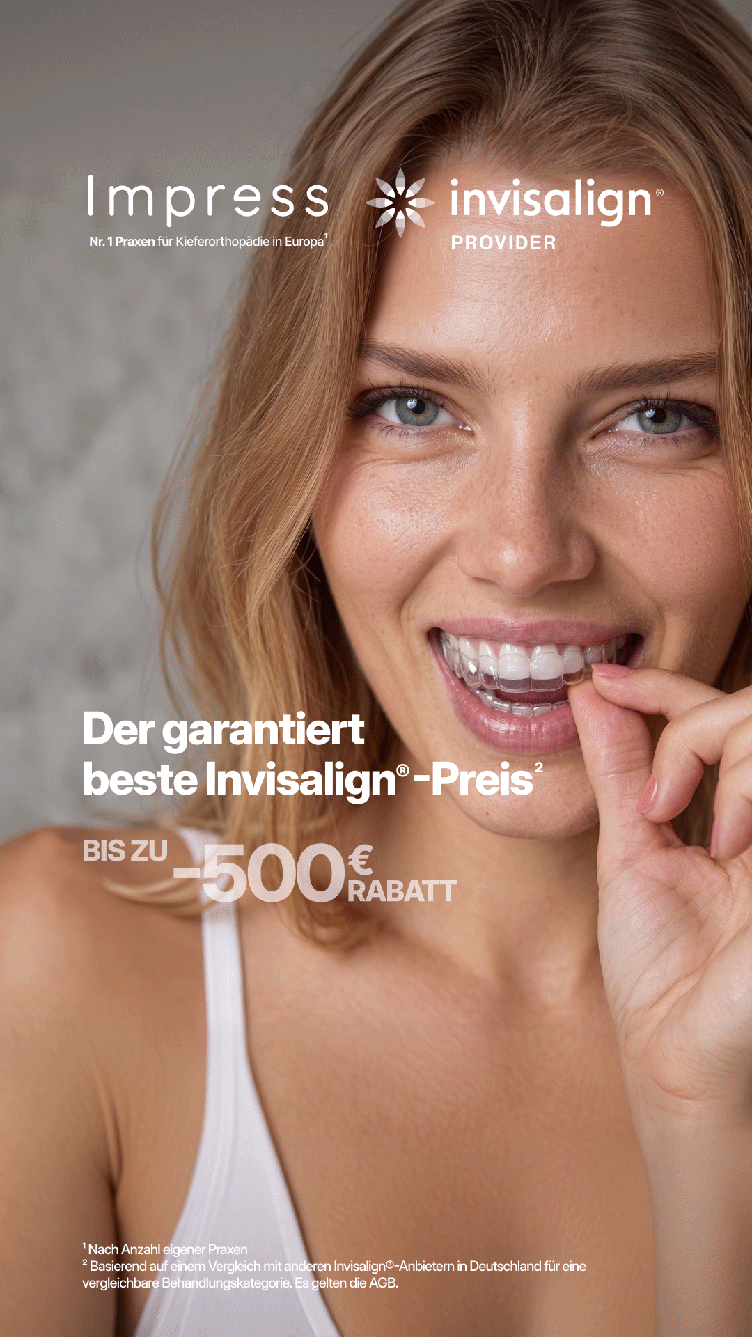 Impress Deutschland Facebook ad: Mach den Test. Spare 500 €!