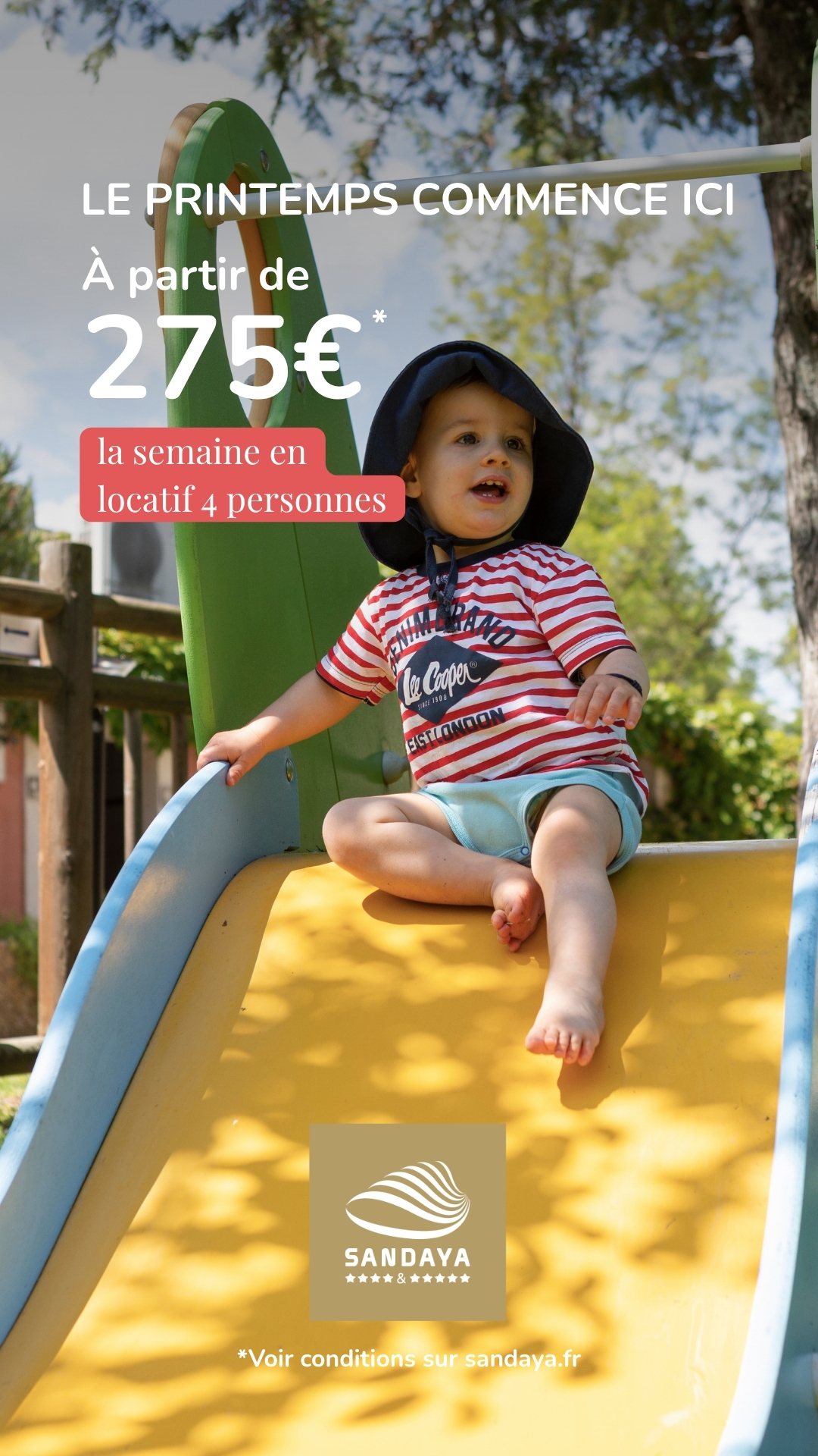 Campings Sandaya Facebook ad