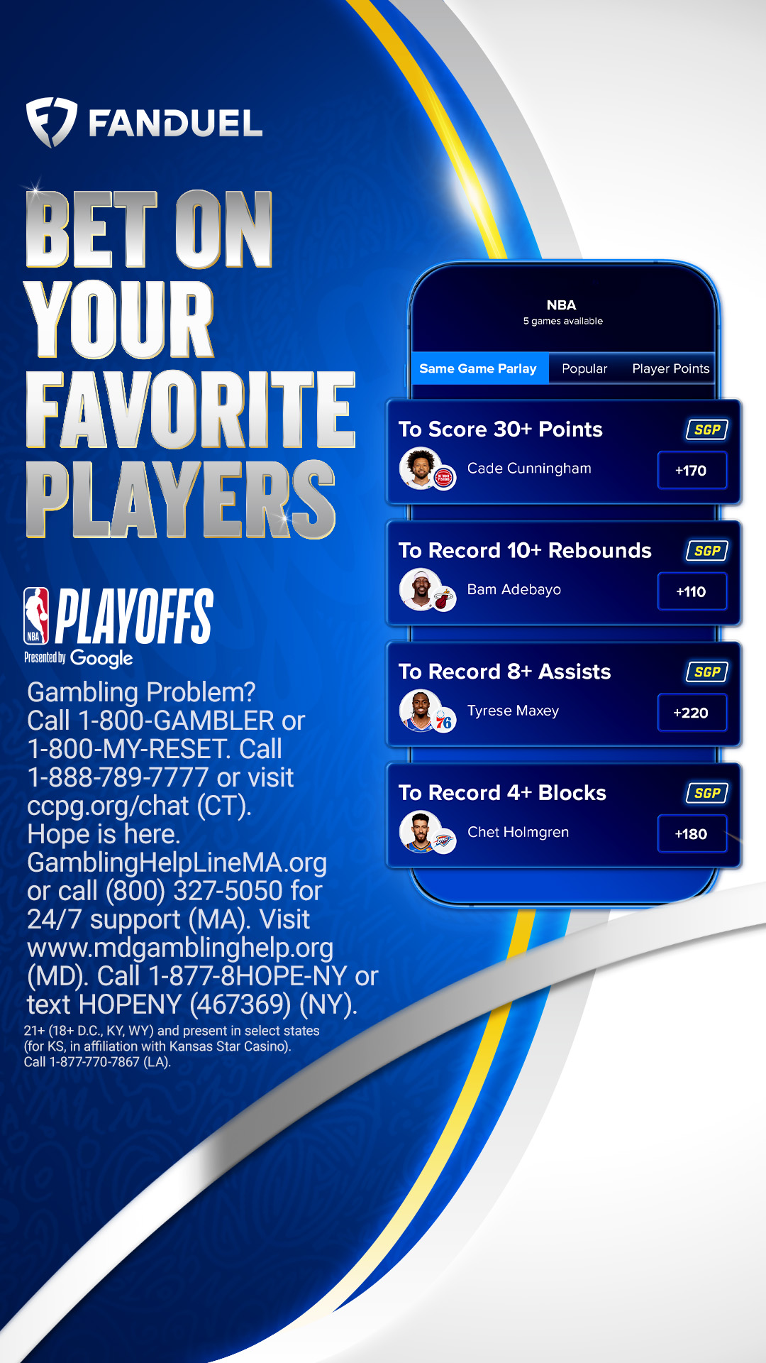FanDuel Sportsbook Facebook ad