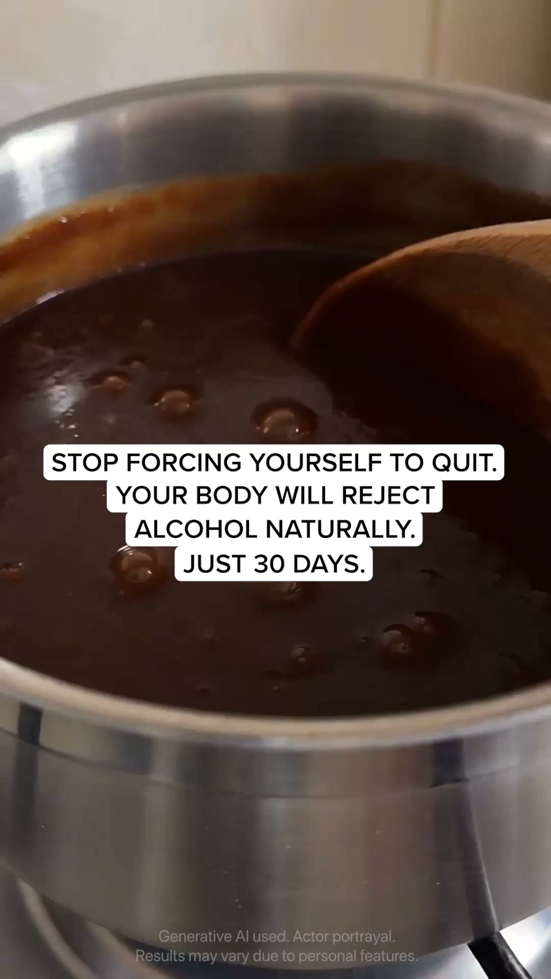 Hypnosis to Stop Drinking Facebook ad: Quit Alcohol with Hypnotherapy