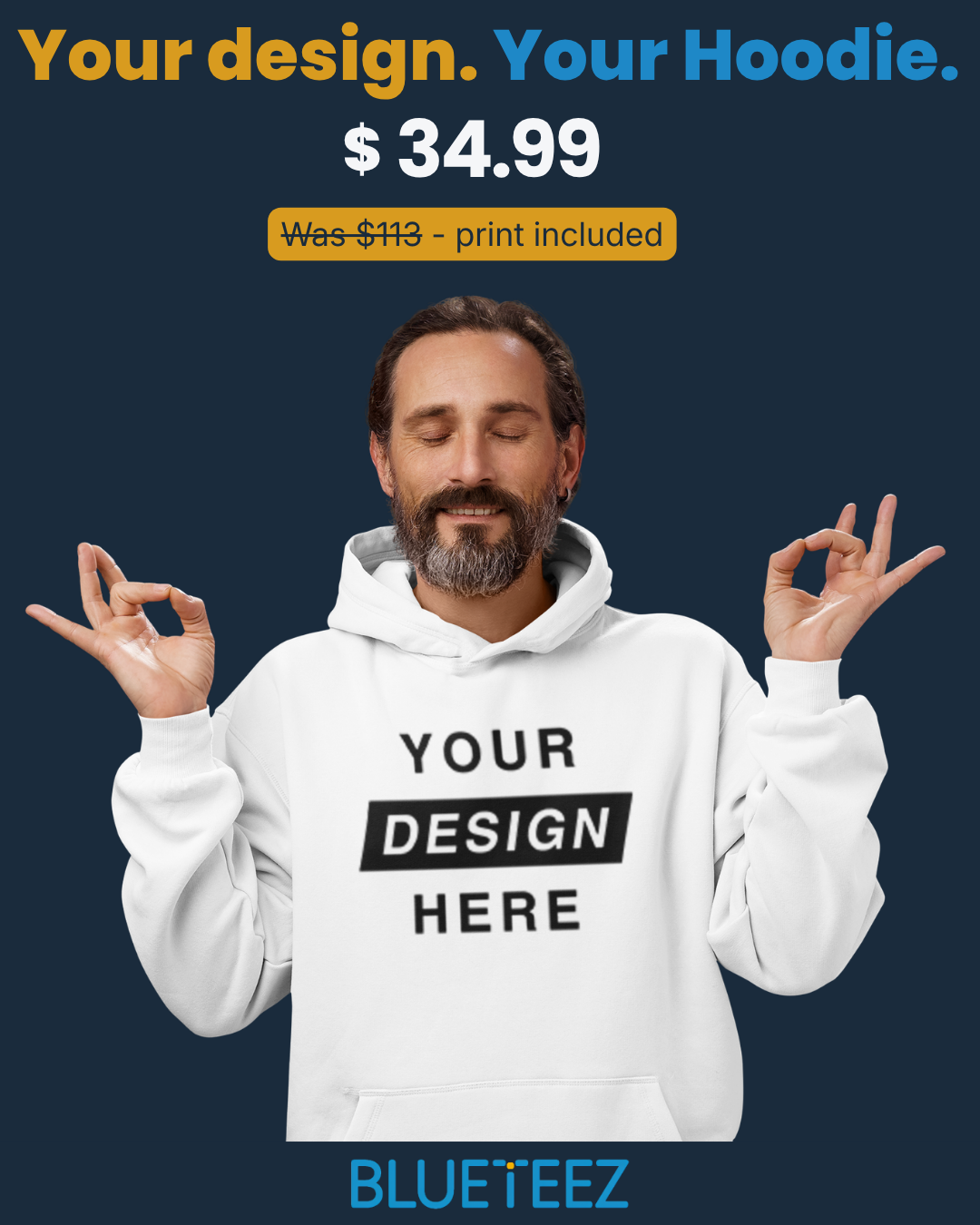 Blueteez Facebook ad